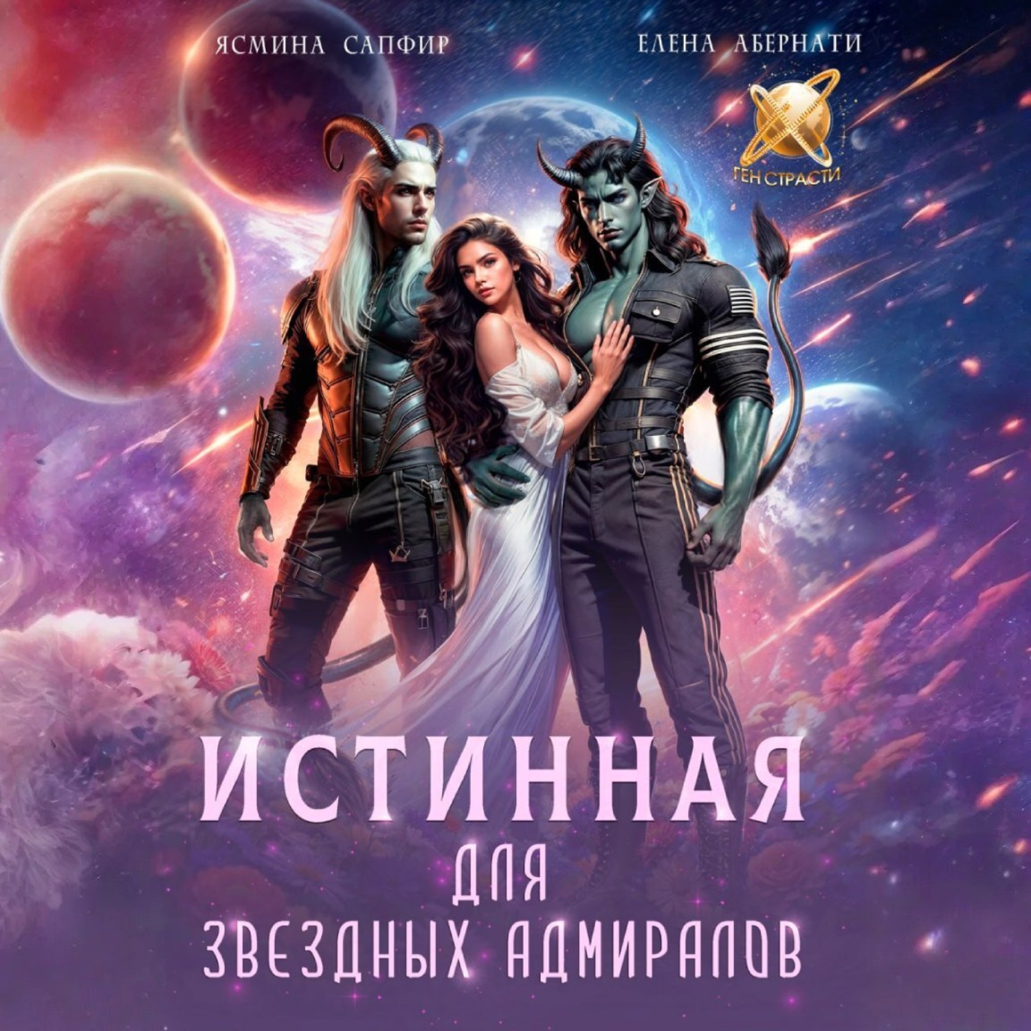 Обложка книги «Истинная для звездных адмиралов»