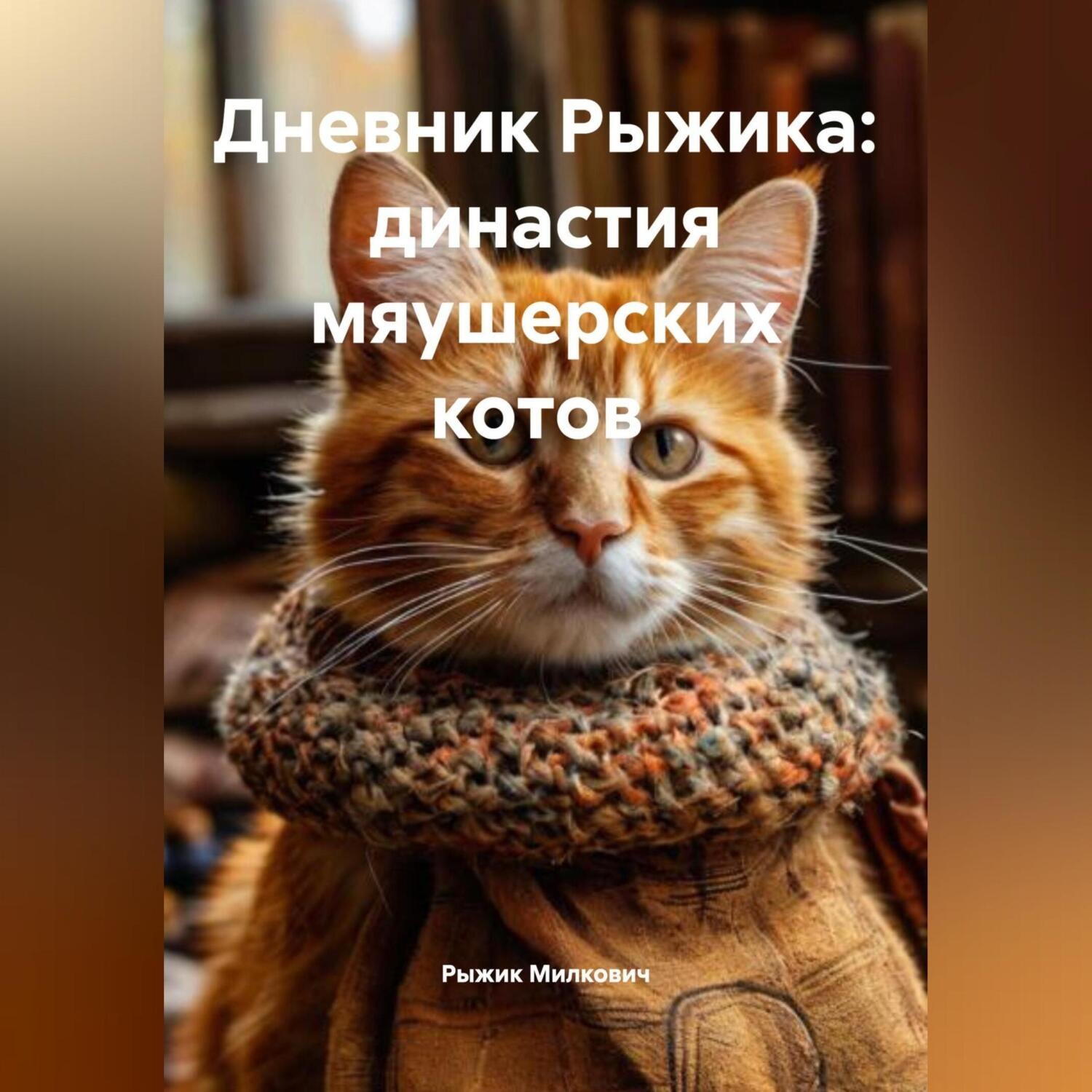 Обложка книги «Дневник Рыжика: династия мяушерских котов»