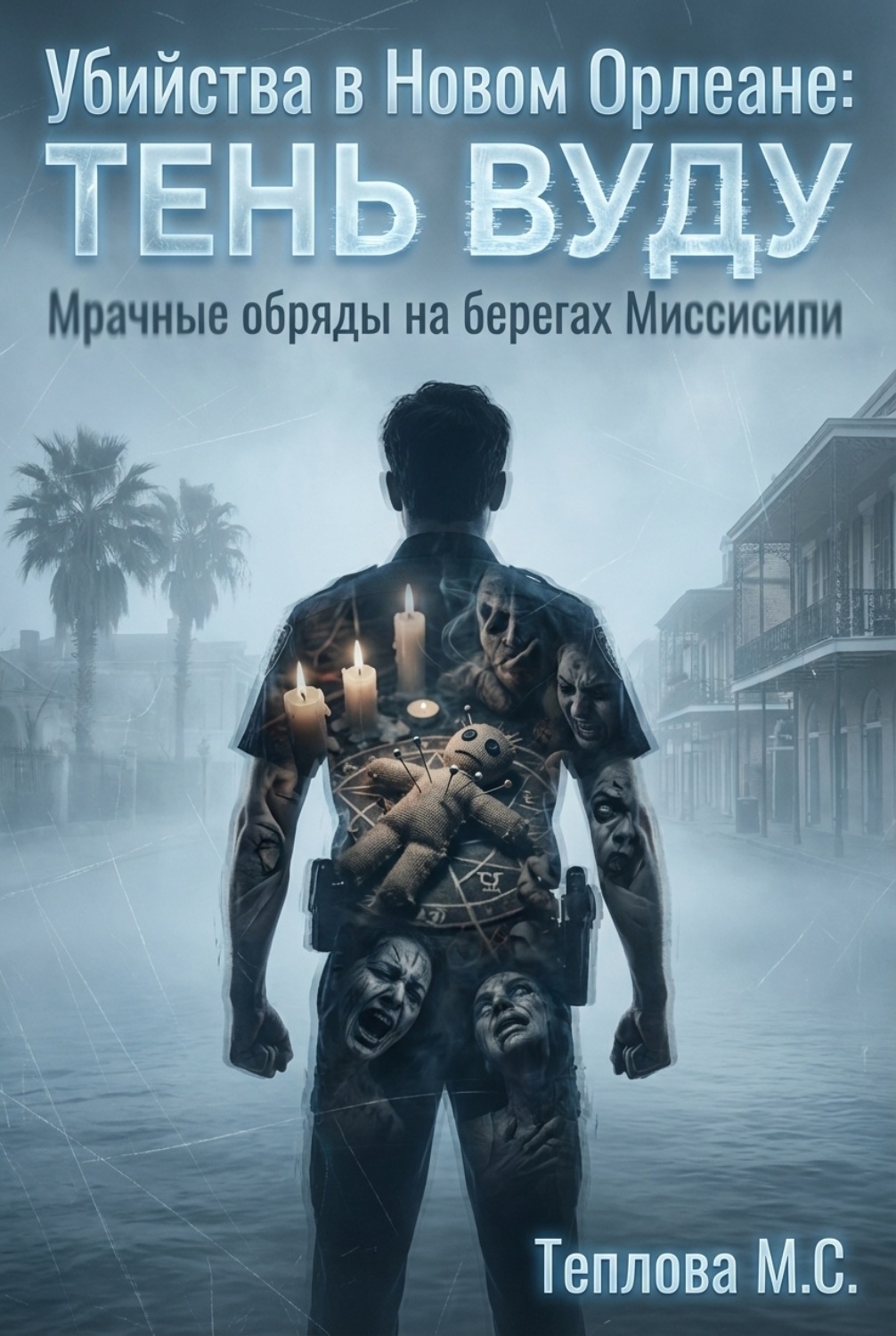 Обложка книги «Убийства в Новом Орлеане: Тень Вуду»