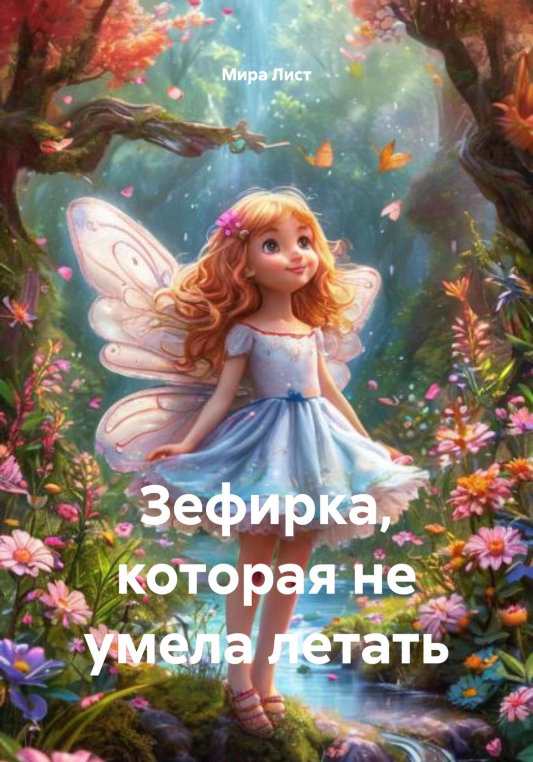 Обложка книги «Зефирка, которая не умела летать»