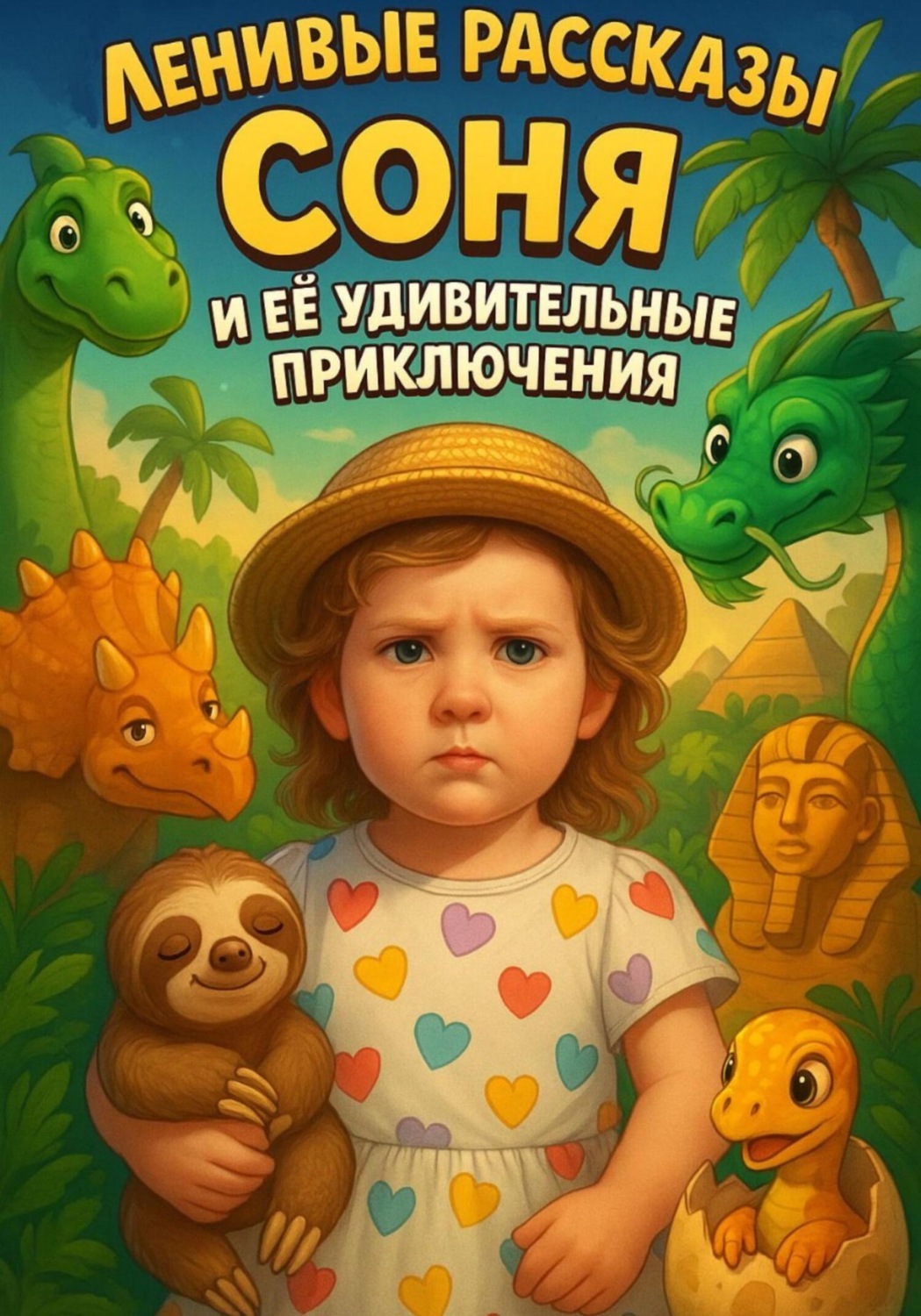 Обложка книги «Ленивые рассказы. Соня и её удивительные приключения»