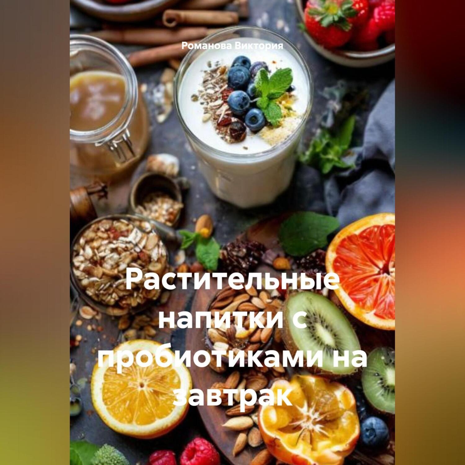 Обложка книги «Растительные напитки с пробиотиками на завтрак»
