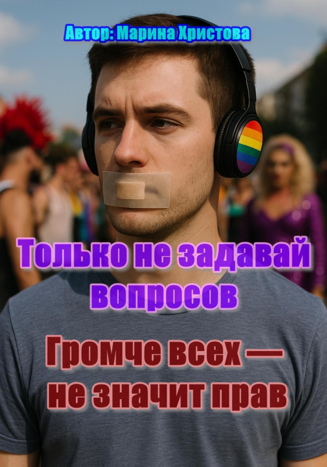 Обложка книги «Только не задавай вопросов, или Громче всех не значит прав»