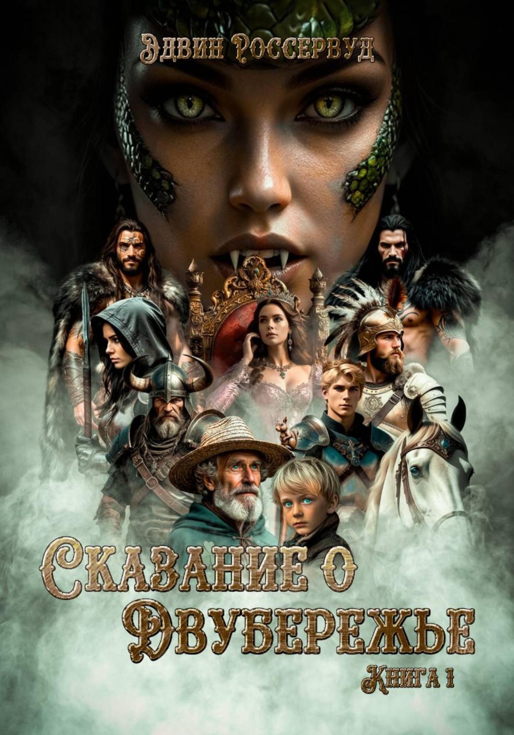 Обложка книги «Сказание о Двубережье. Книга 1»