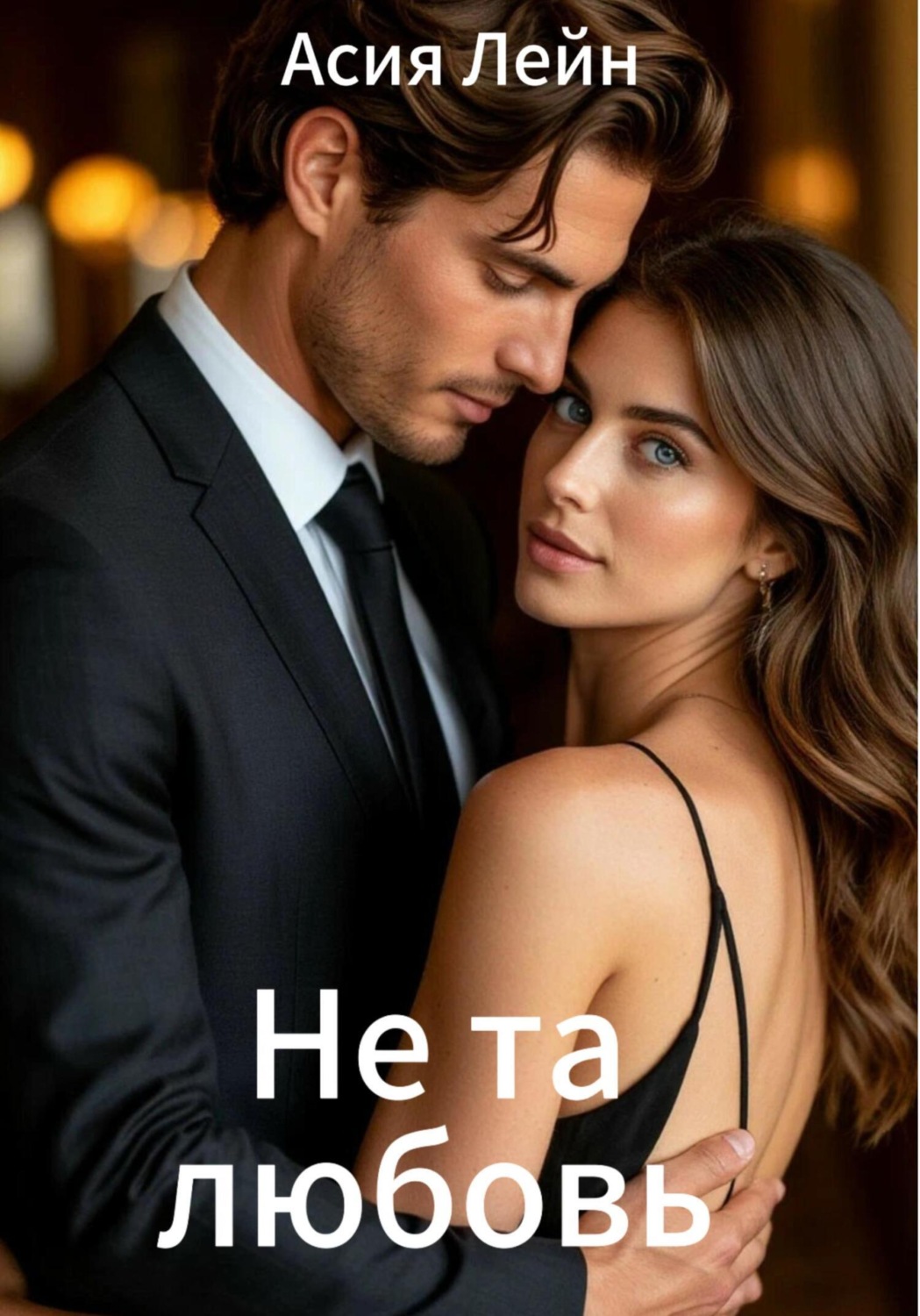 Обложка книги «Не та любовь»