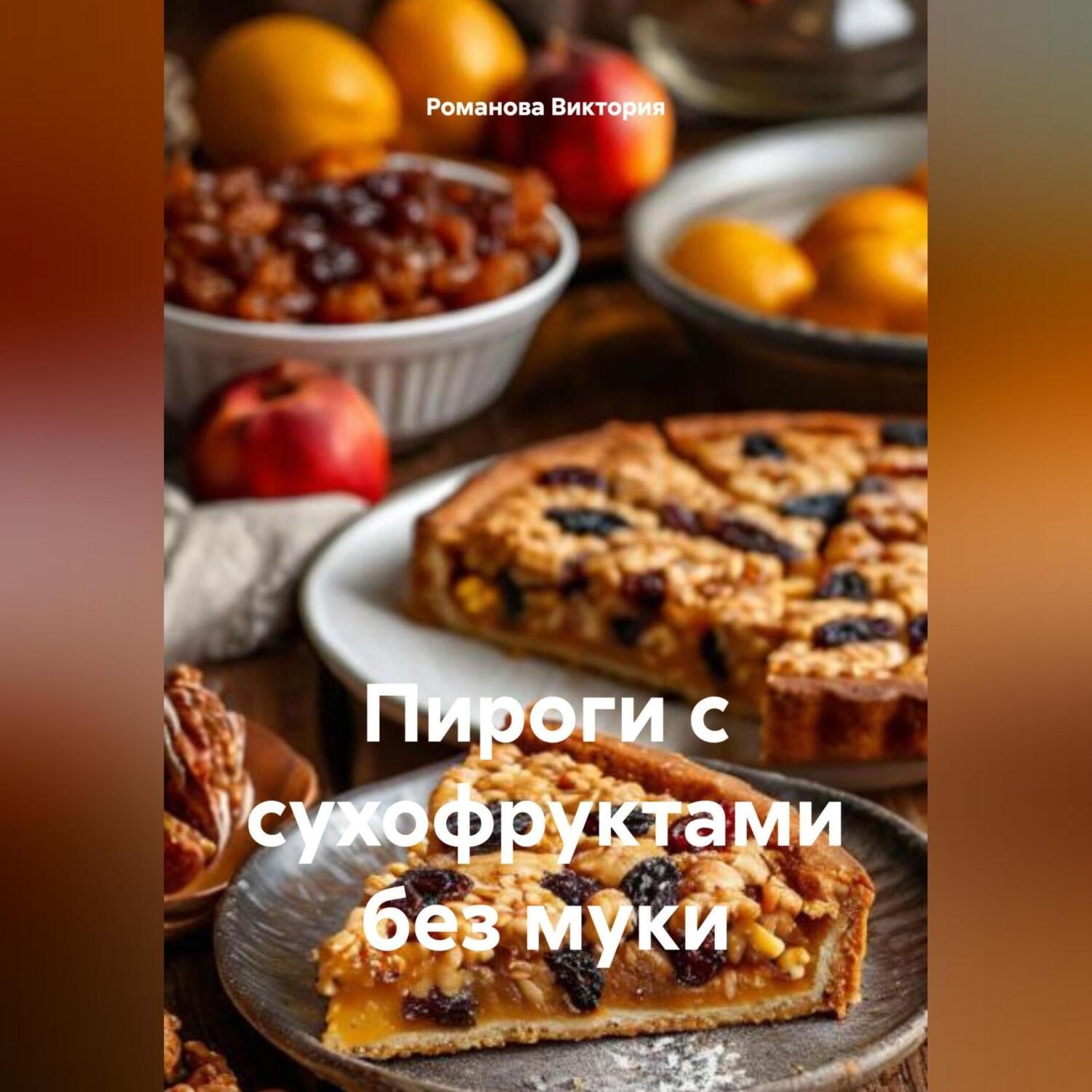 Обложка книги «Пироги с сухофруктами без муки»