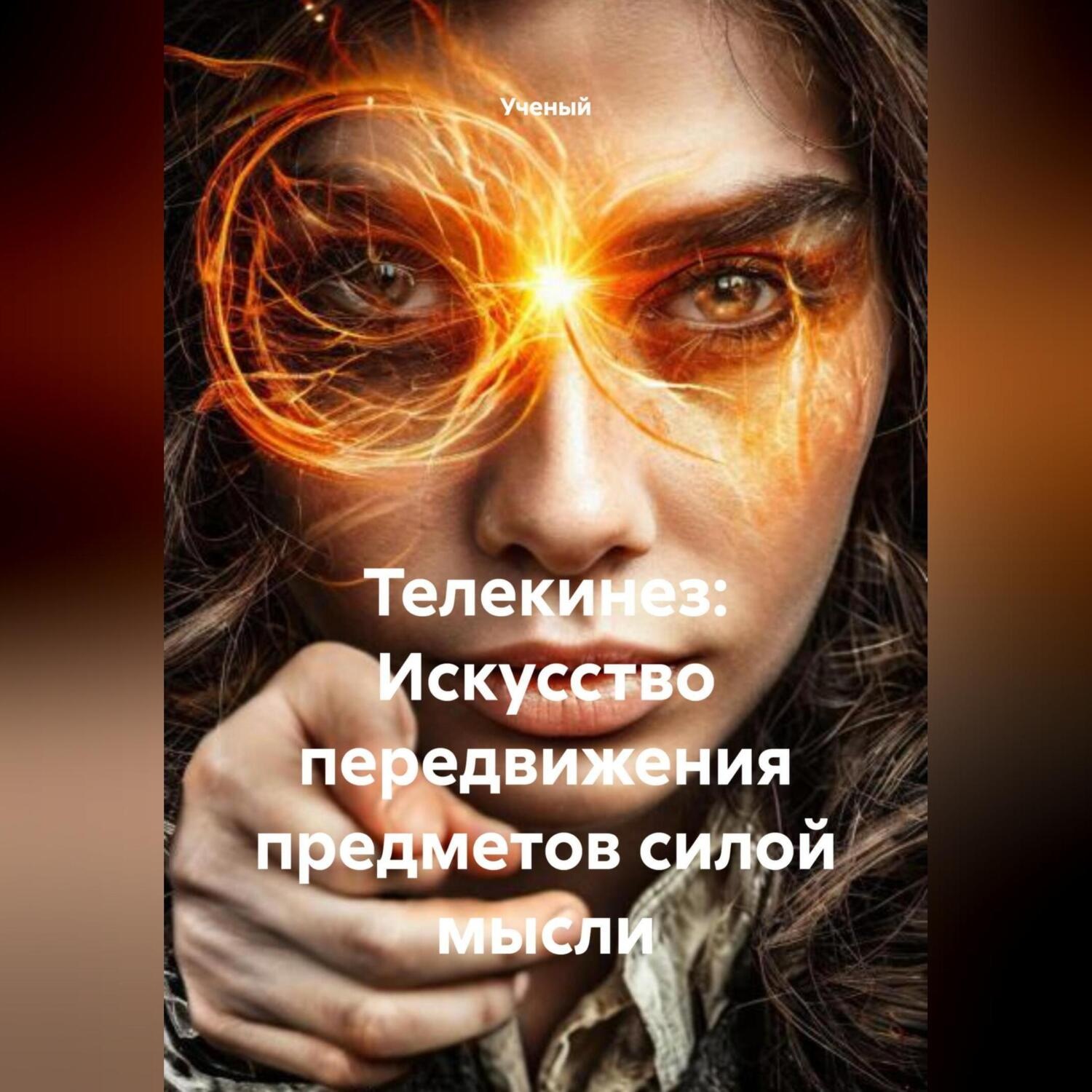 Обложка книги «Телекинез: Искусство передвижения предметов силой мысли»