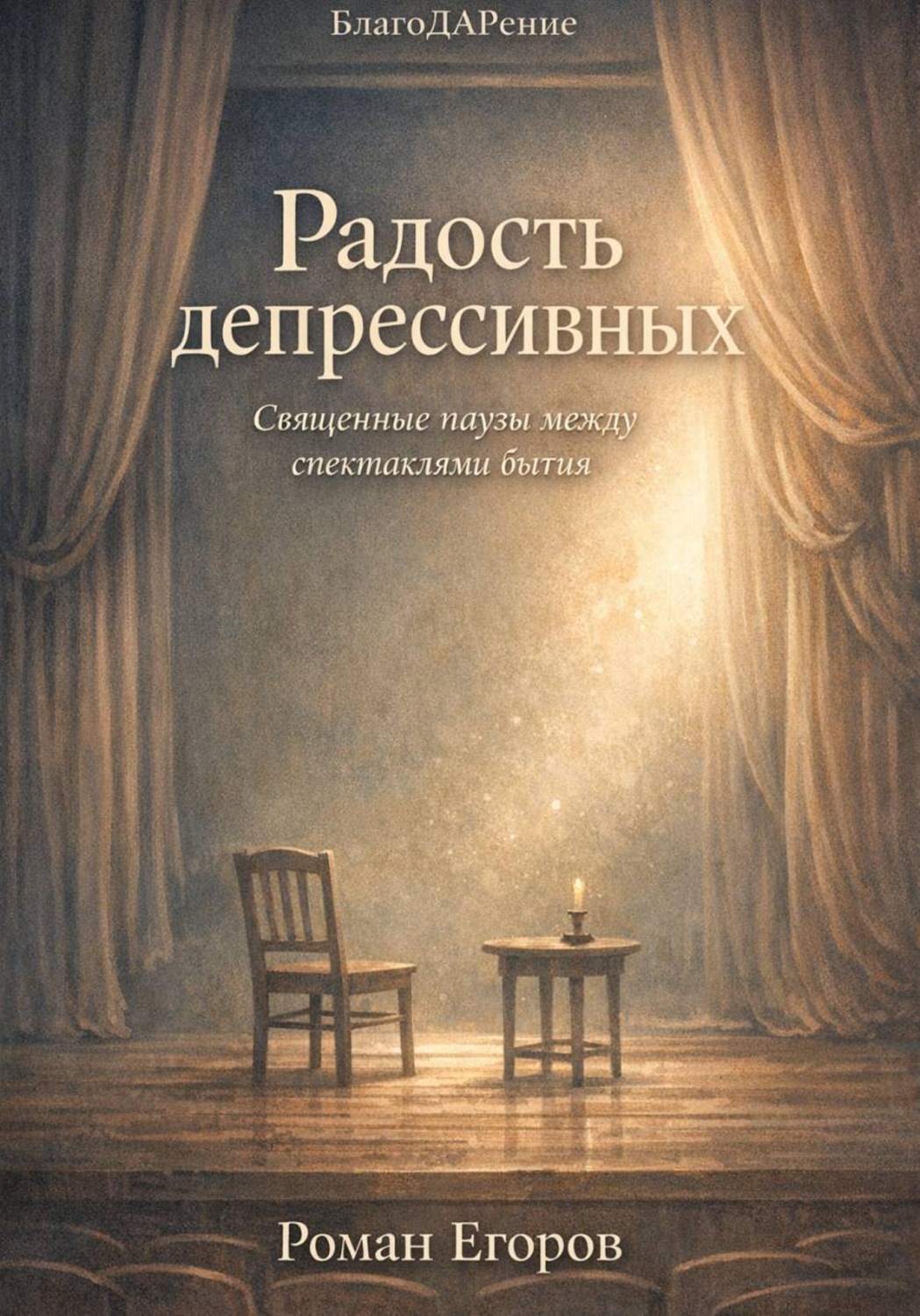 Обложка книги «Радость депрессивных»