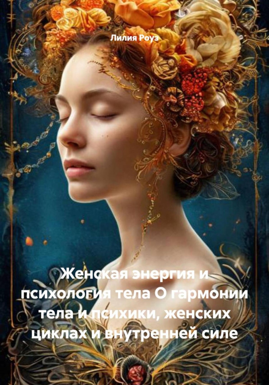 Обложка книги «Женская энергия и психология тела О гармонии тела и психики, женских циклах и внутренней силе»