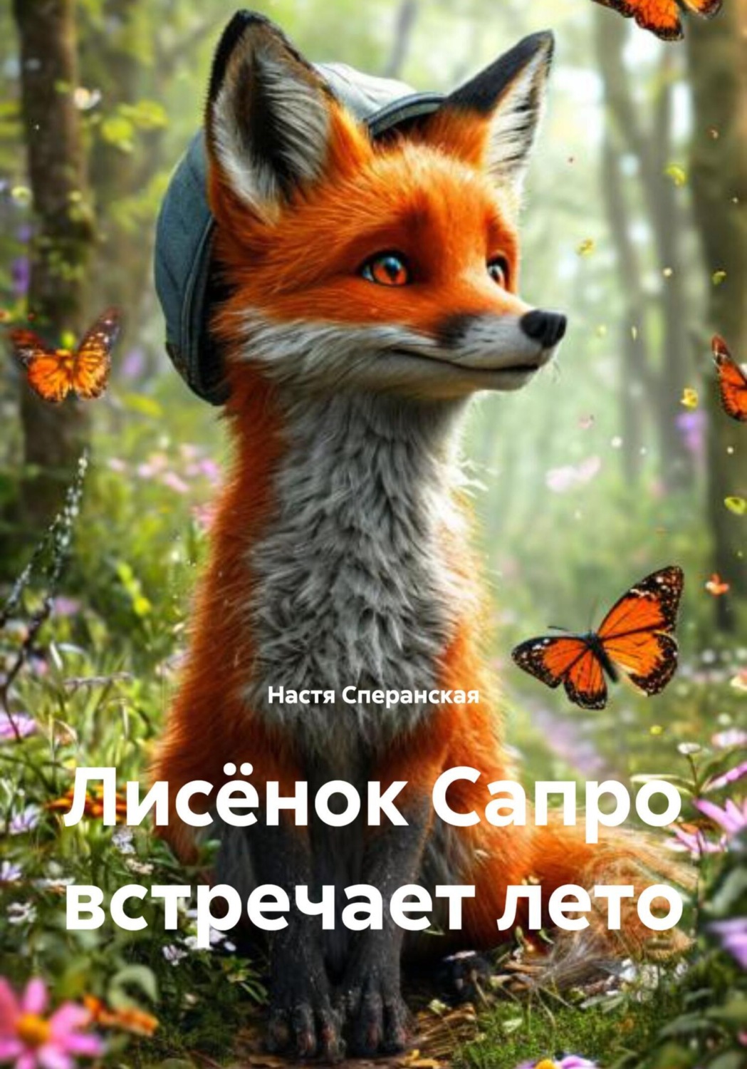 Обложка книги «Лисёнок Сапро встречает лето»