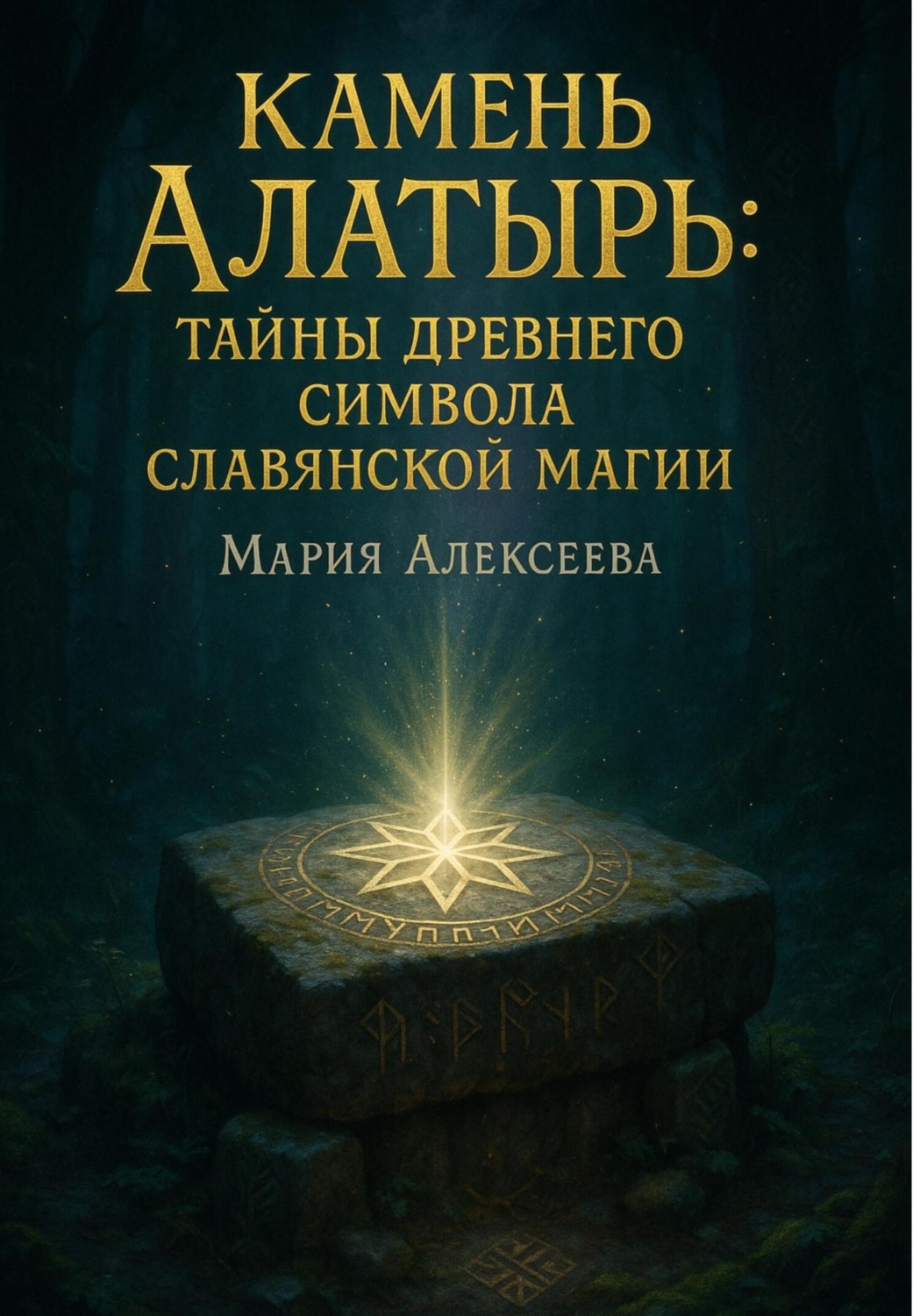 Обложка книги «Камень Алатырь: Тайны древнего символа славянской магии»