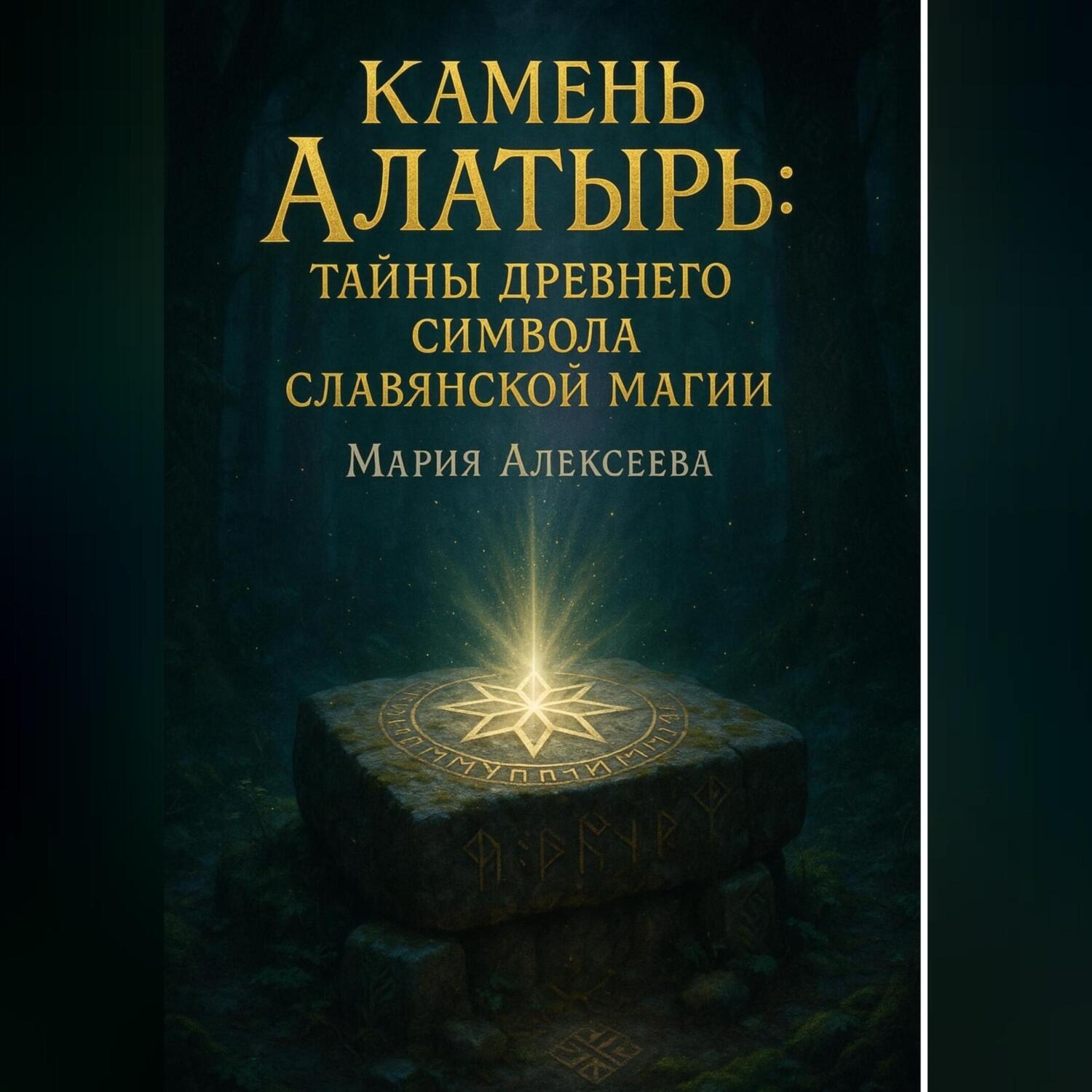 Обложка книги «Камень Алатырь: Тайны древнего символа славянской магии»