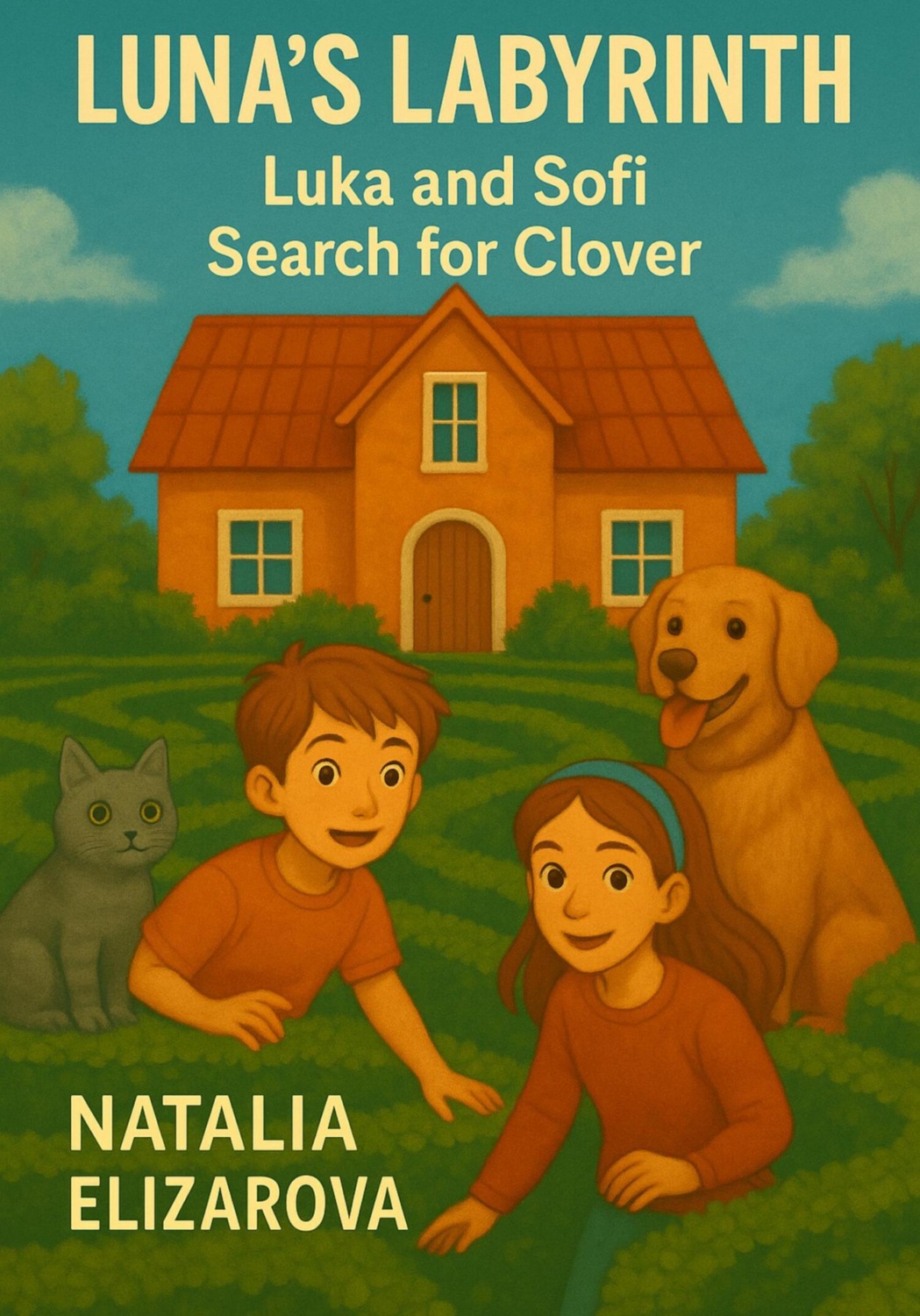 Обложка книги «Luna’s Labyrinth: Luka and Sofi’s Big Adventure»