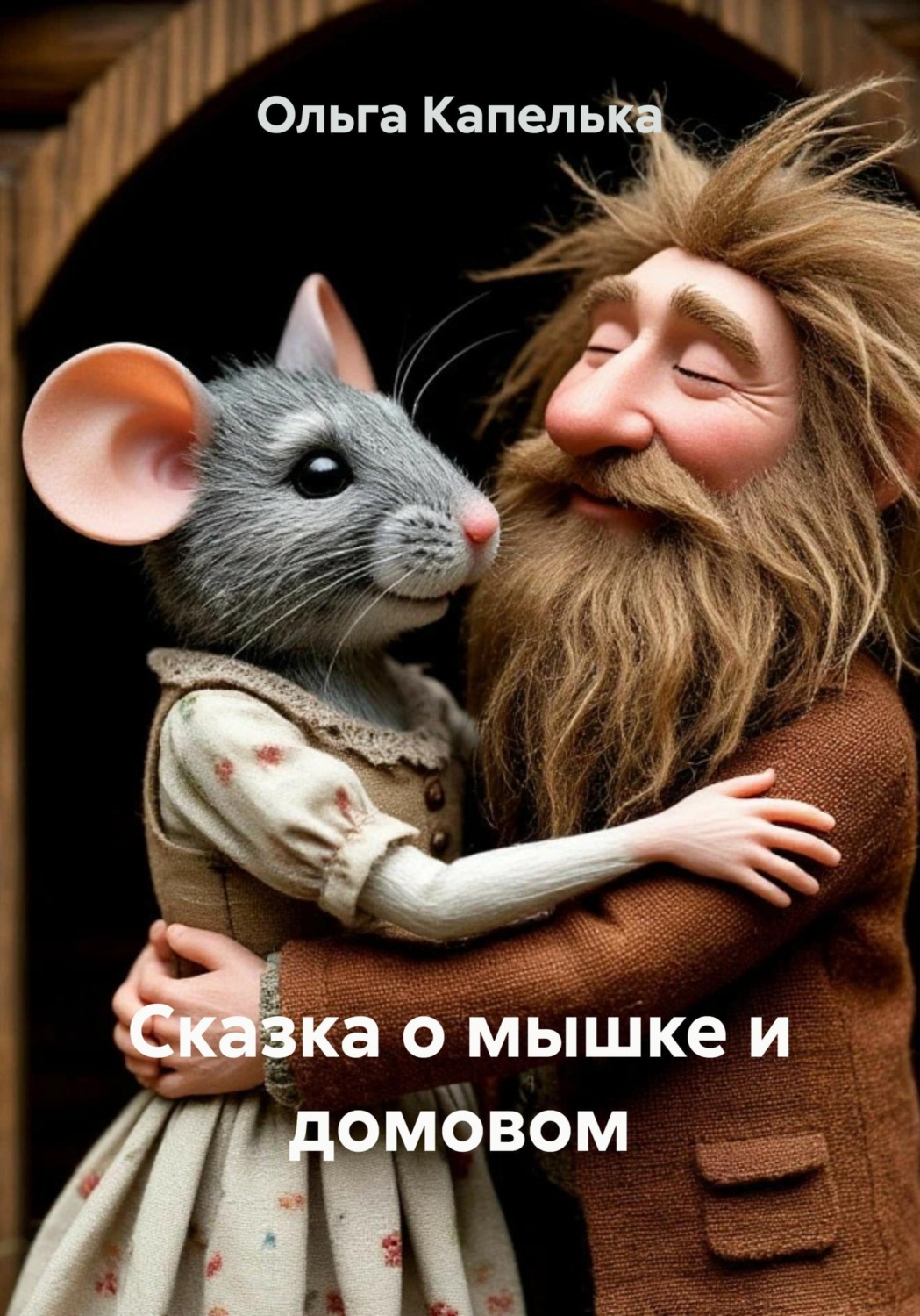 Обложка книги «Сказка о мышке и домовом»