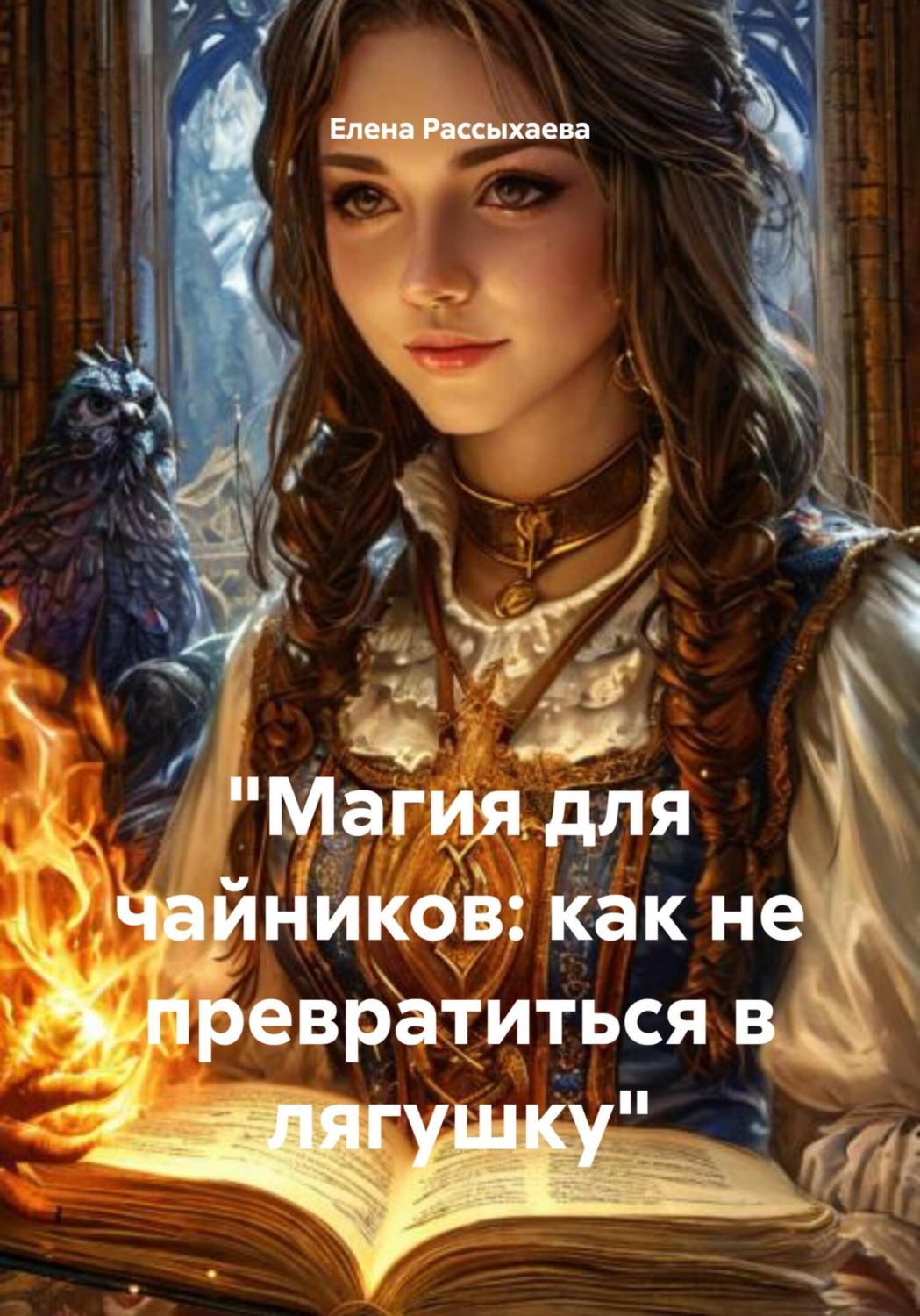 Обложка книги ««Магия для чайников: как не превратиться в лягушку»»
