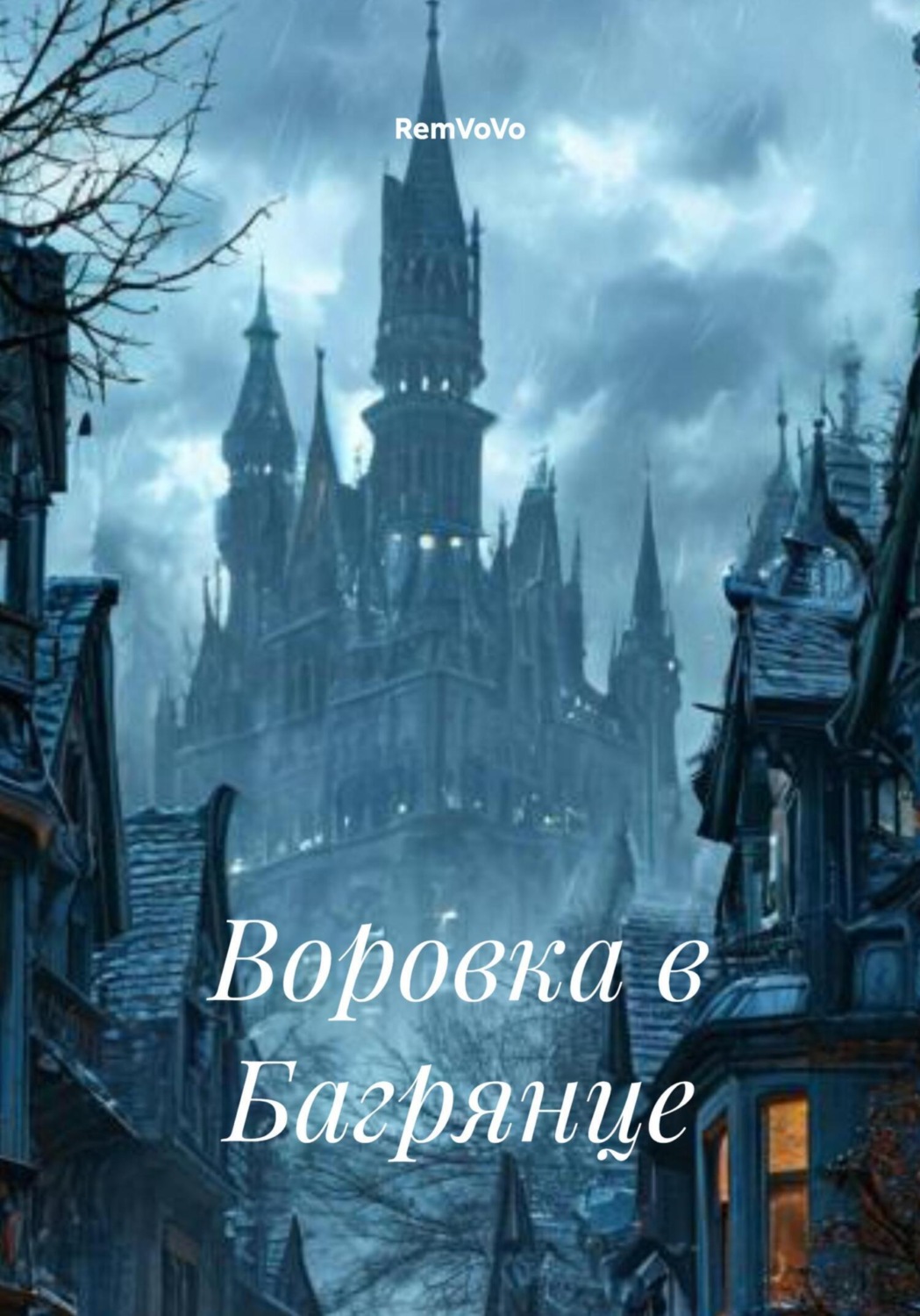 Обложка книги «Воровка в Багрянце»