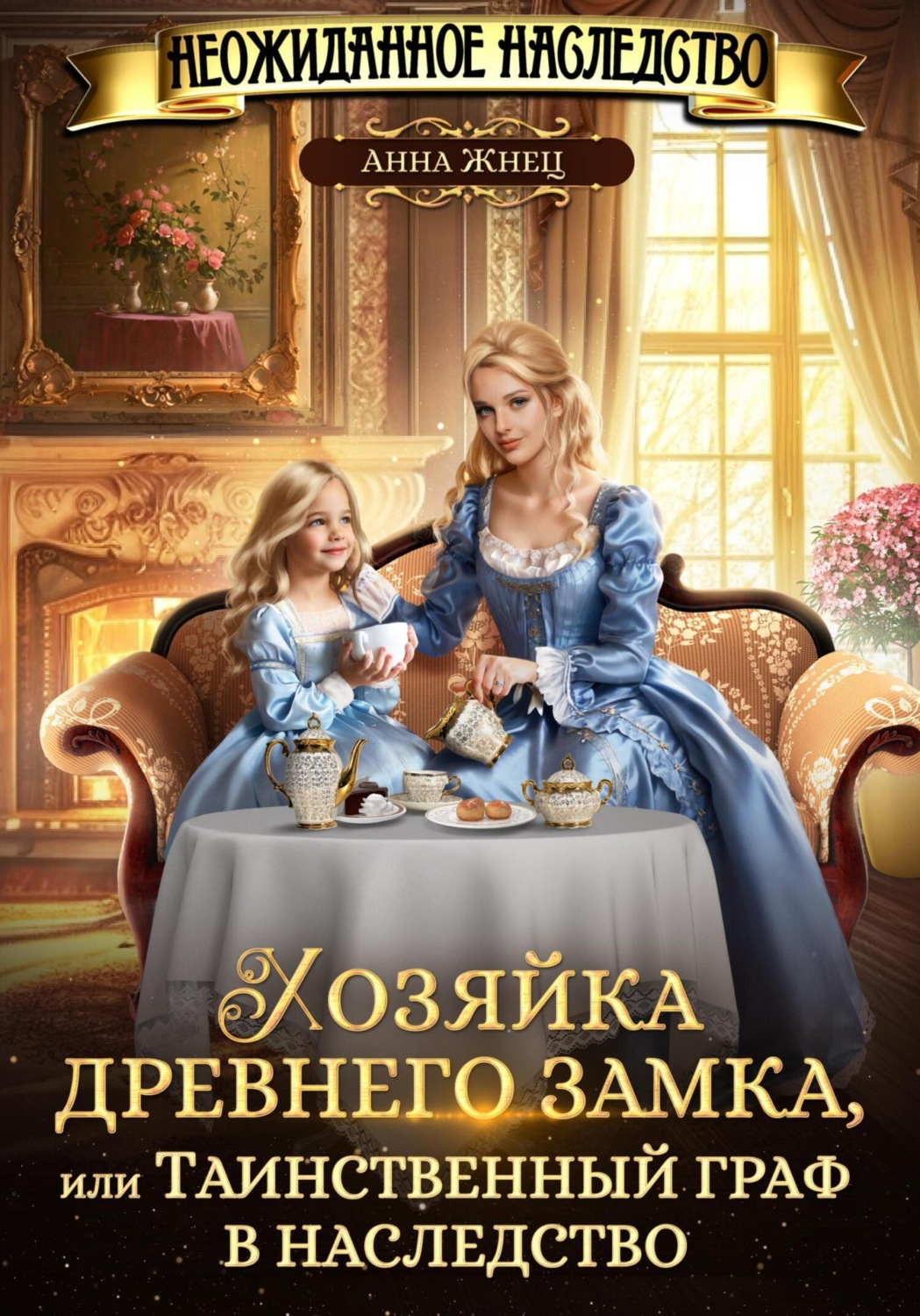 Обложка книги «Хозяйка древнего замка, или Таинственный граф в наследство»