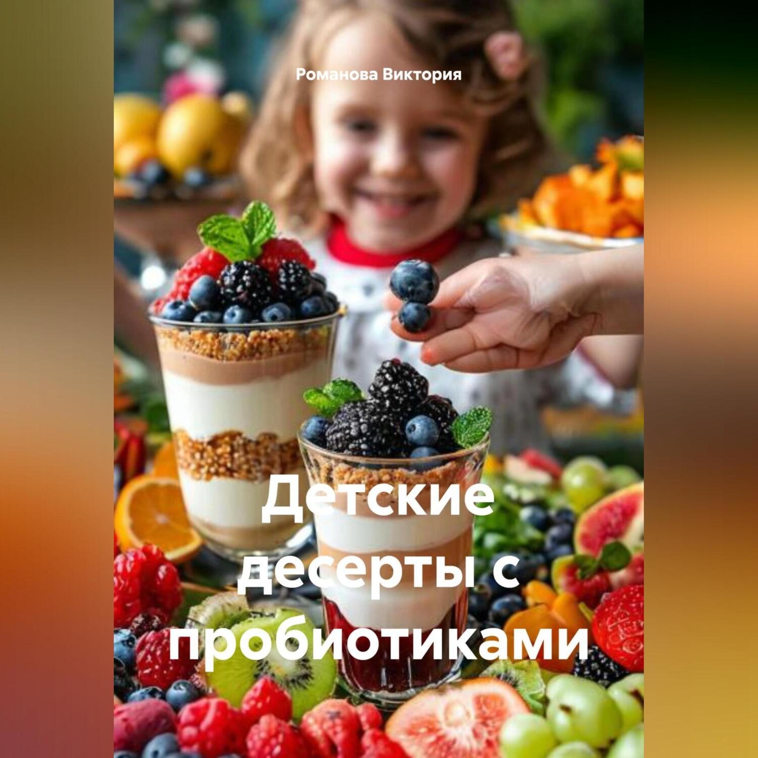 Обложка книги «Детские десерты с пробиотиками»