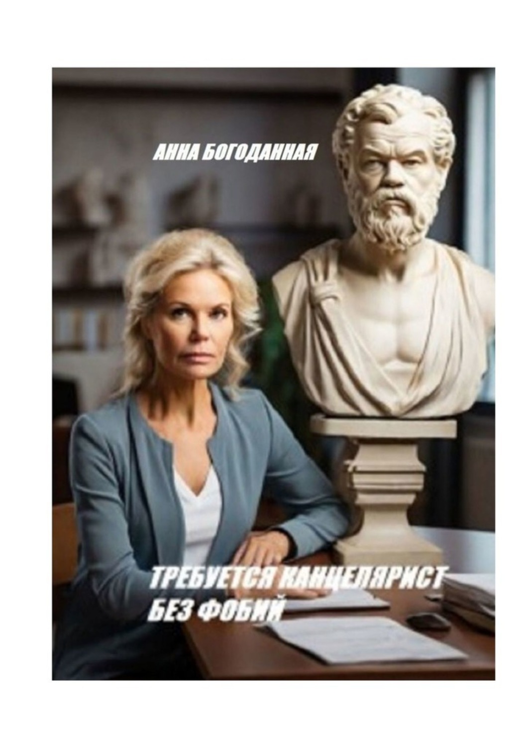 Обложка книги «Требуется канцелярист без фобий»