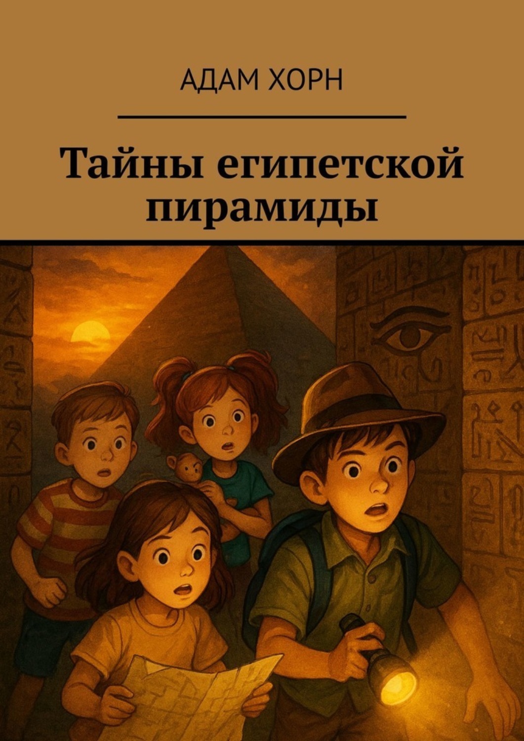 Обложка книги «Тайны египетской пирамиды»