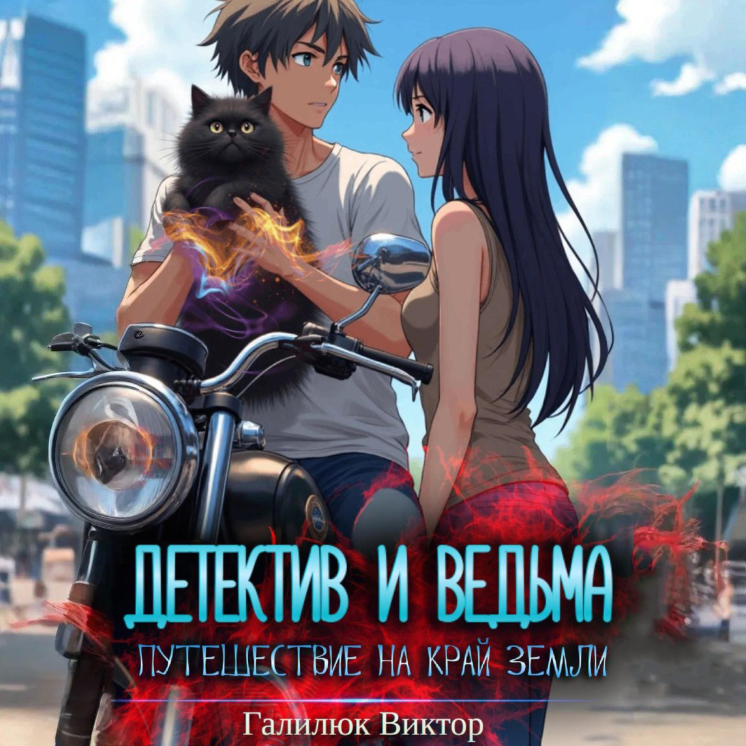 Обложка книги «Детектив и ведьма. Путешествие на край земли»