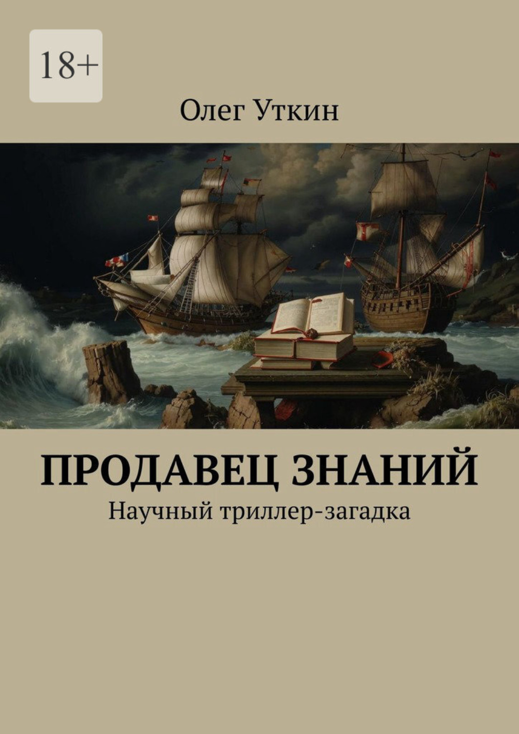 Обложка книги «Продавец знаний. Научный триллер-загадка»