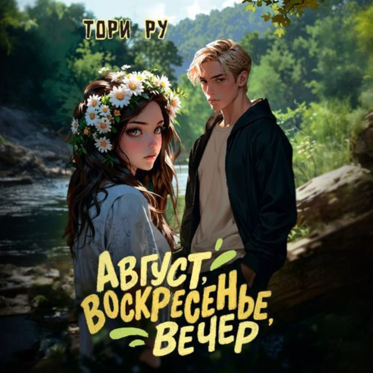 Обложка книги «Август, воскресенье, вечер»