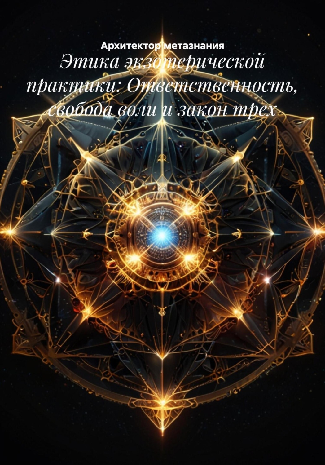 Обложка книги «Этика экзотерической практики: Ответственность, свобода воли и закон трех»