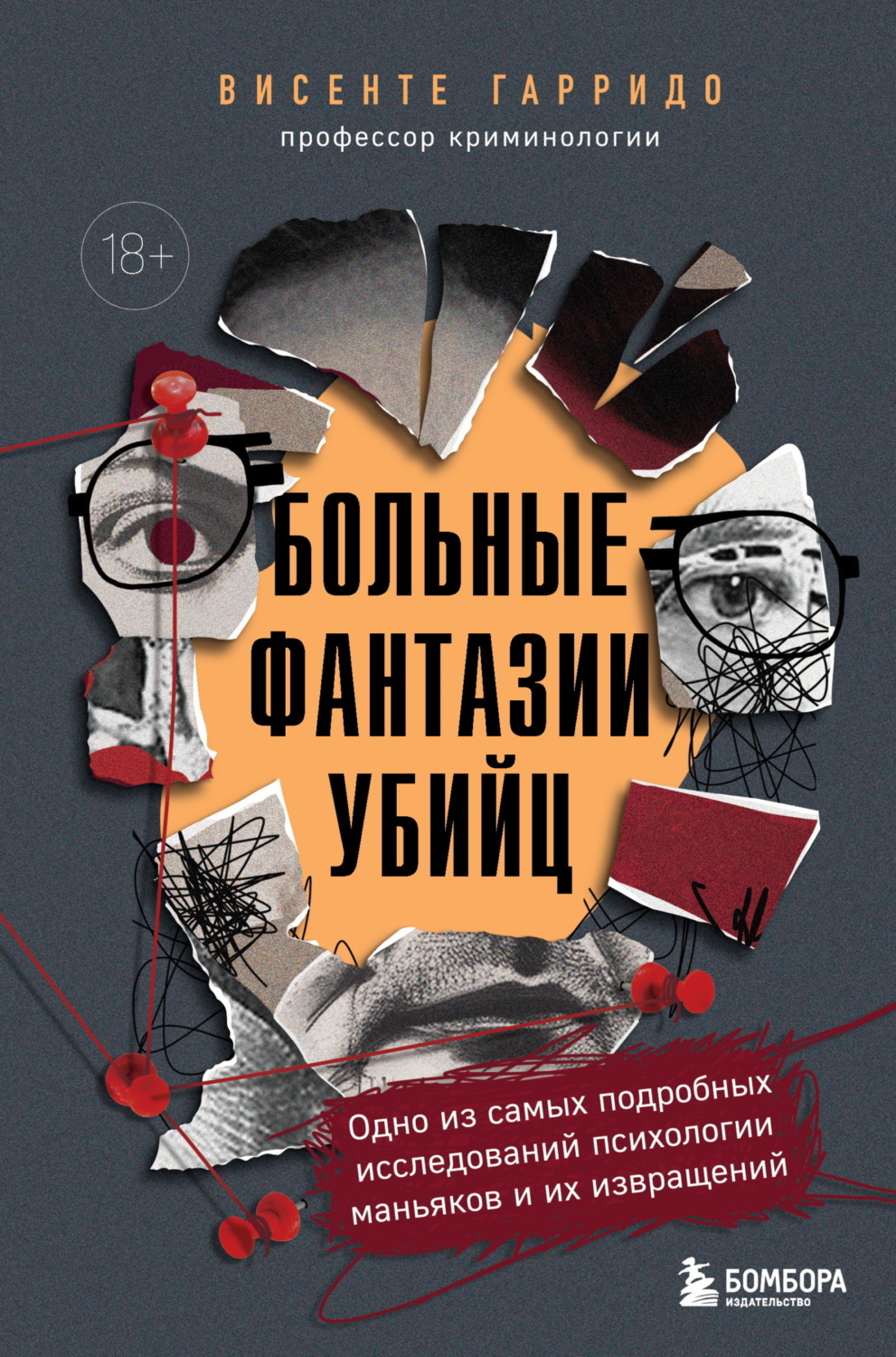 Обложка книги «Больные фантазии убийц. Одно из самых подробных исследований психологии маньяков и их извращений»