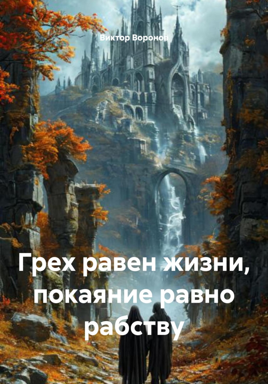 Обложка книги «Грех равен жизни, покаяние равно рабству»