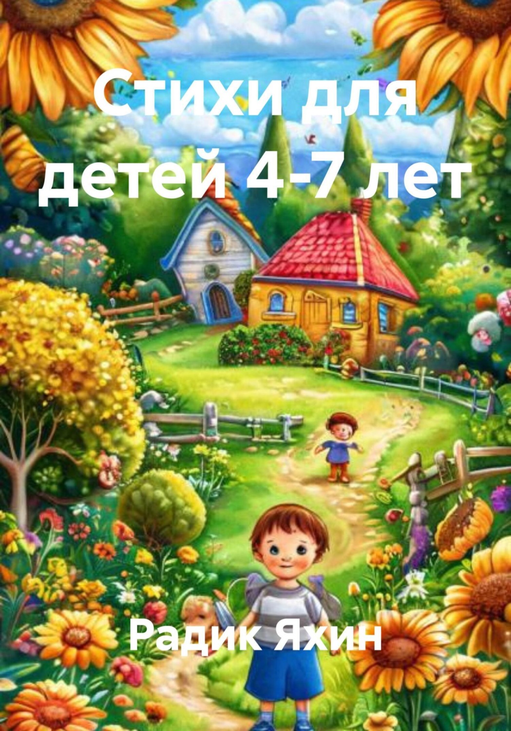 Обложка книги «Стихи для детей 4-7 лет»
