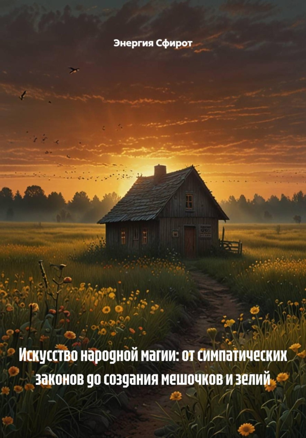 Обложка книги «Искусство народной магии: от симпатических законов до создания мешочков и зелий»