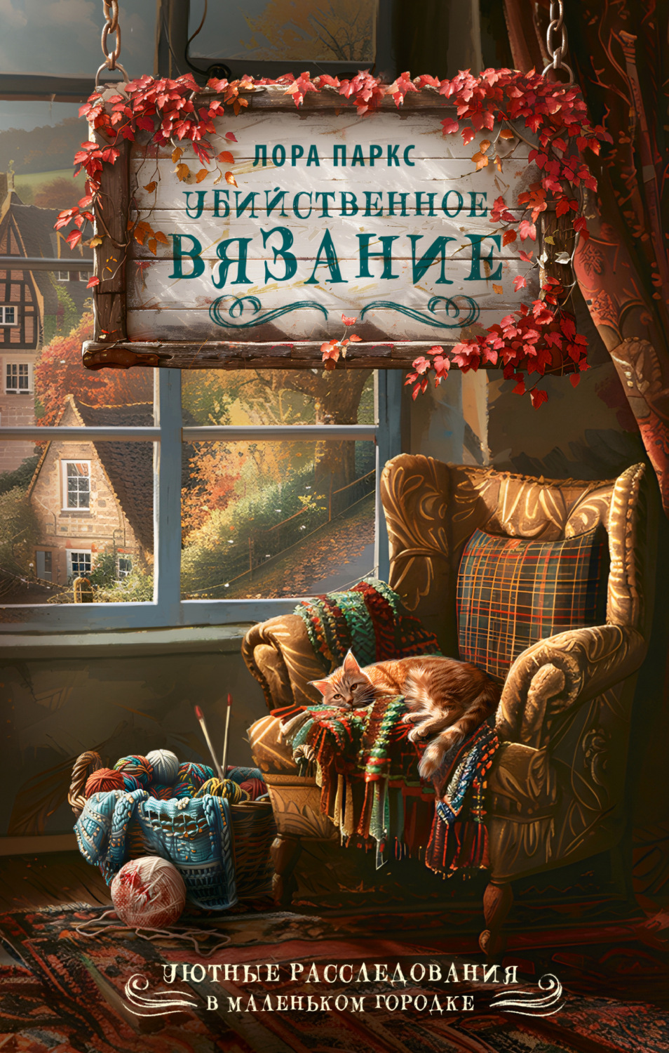 Обложка книги «Убийственное вязание»