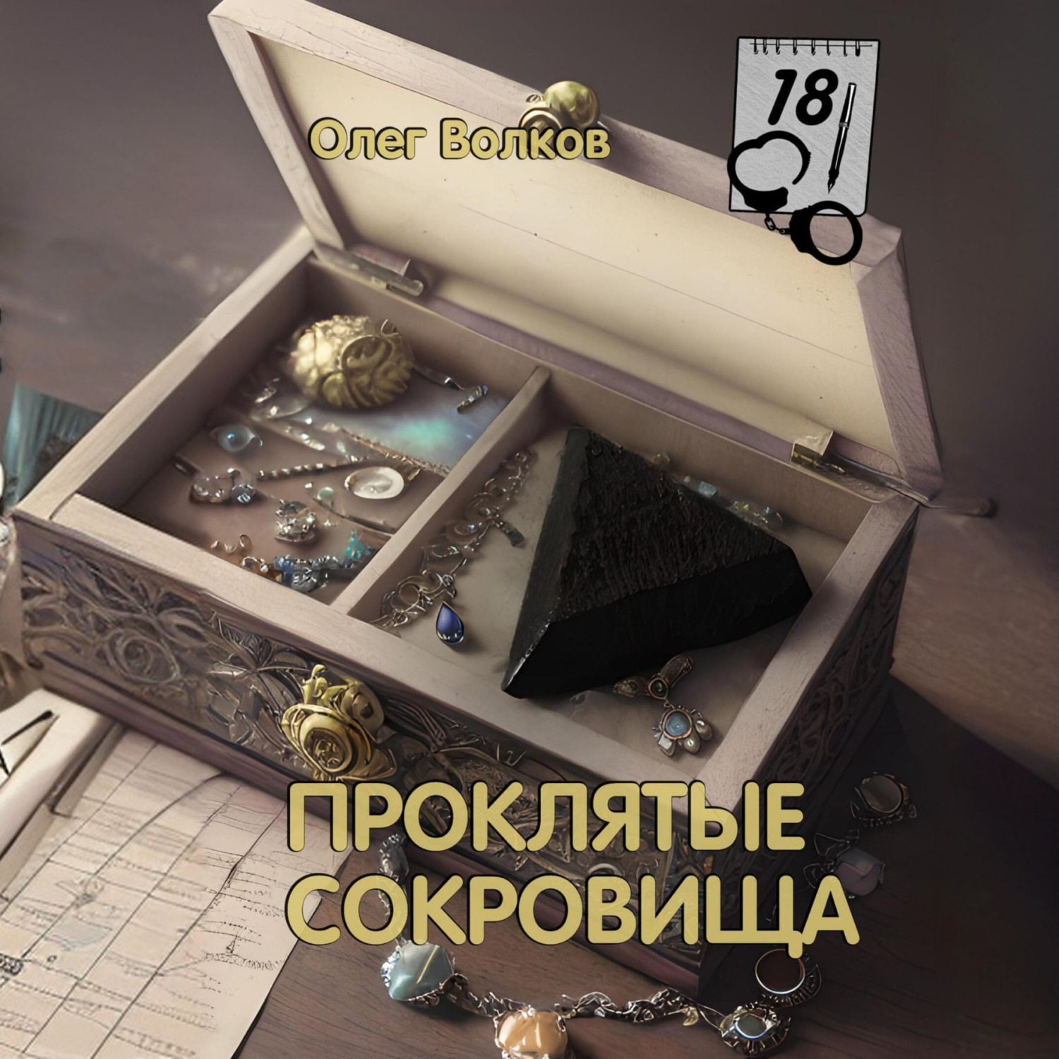 Обложка книги «Проклятые сокровища»