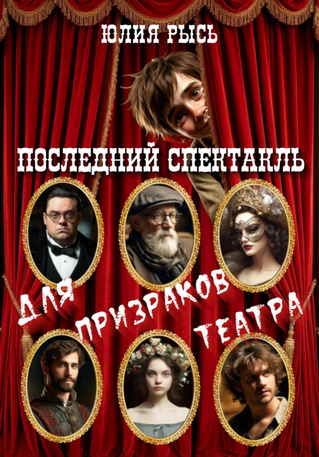 Обложка книги «Последний спектакль для призраков театра»
