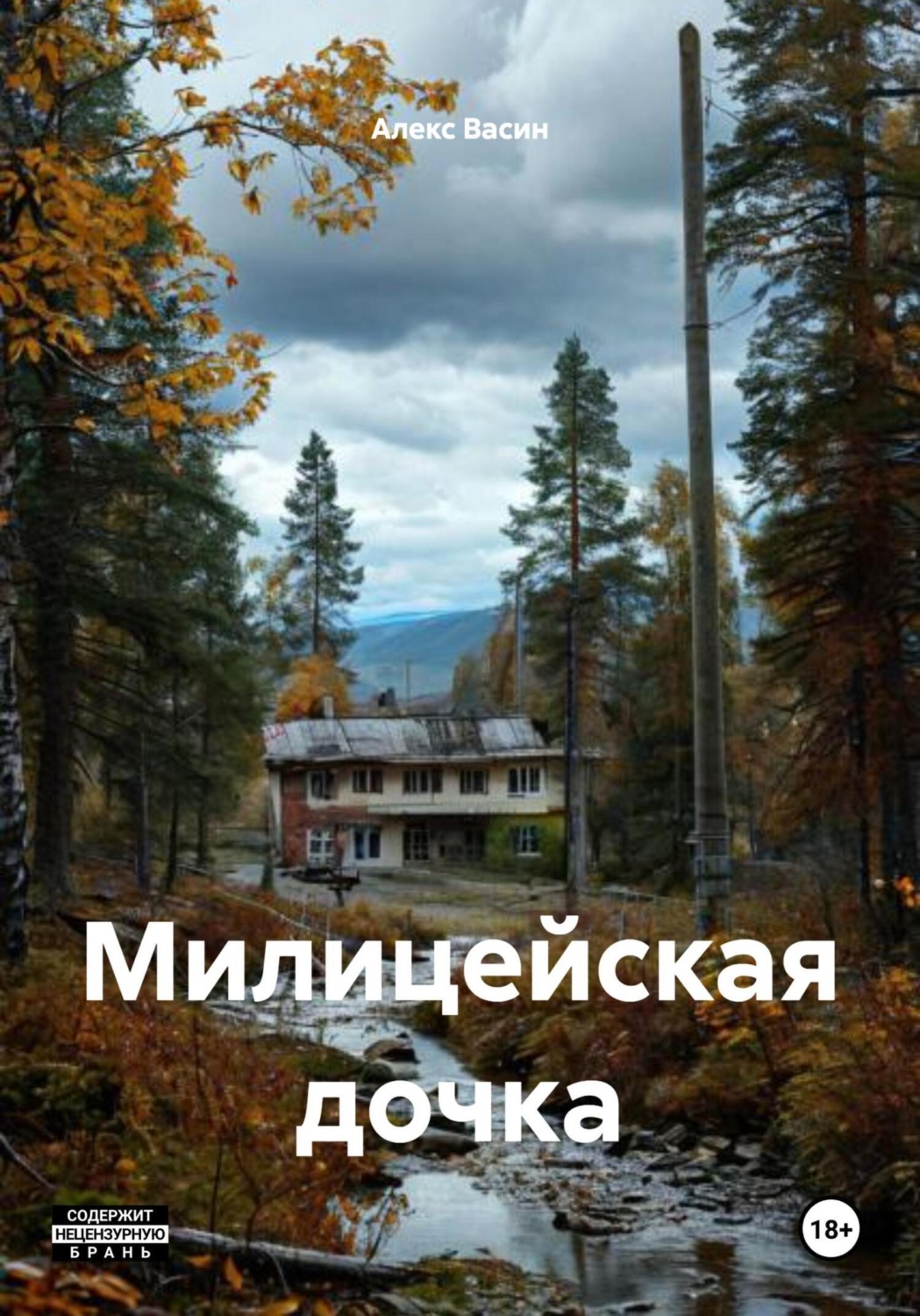Обложка книги «Милицейская дочка»