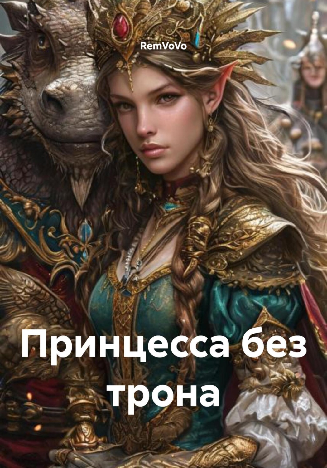 Обложка книги «Принцесса без трона»