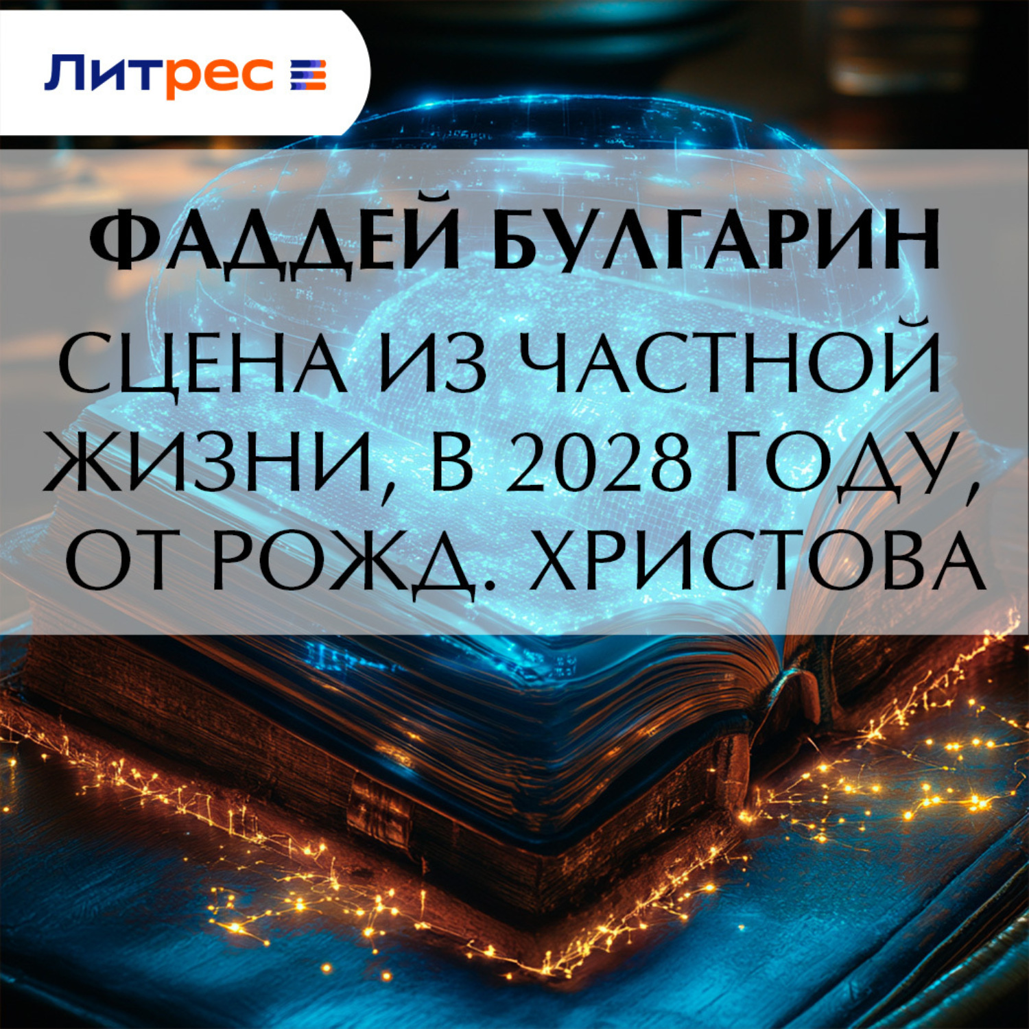 Обложка книги «Сцена из частной жизни, в 2028 году, от Рожд. Христова»