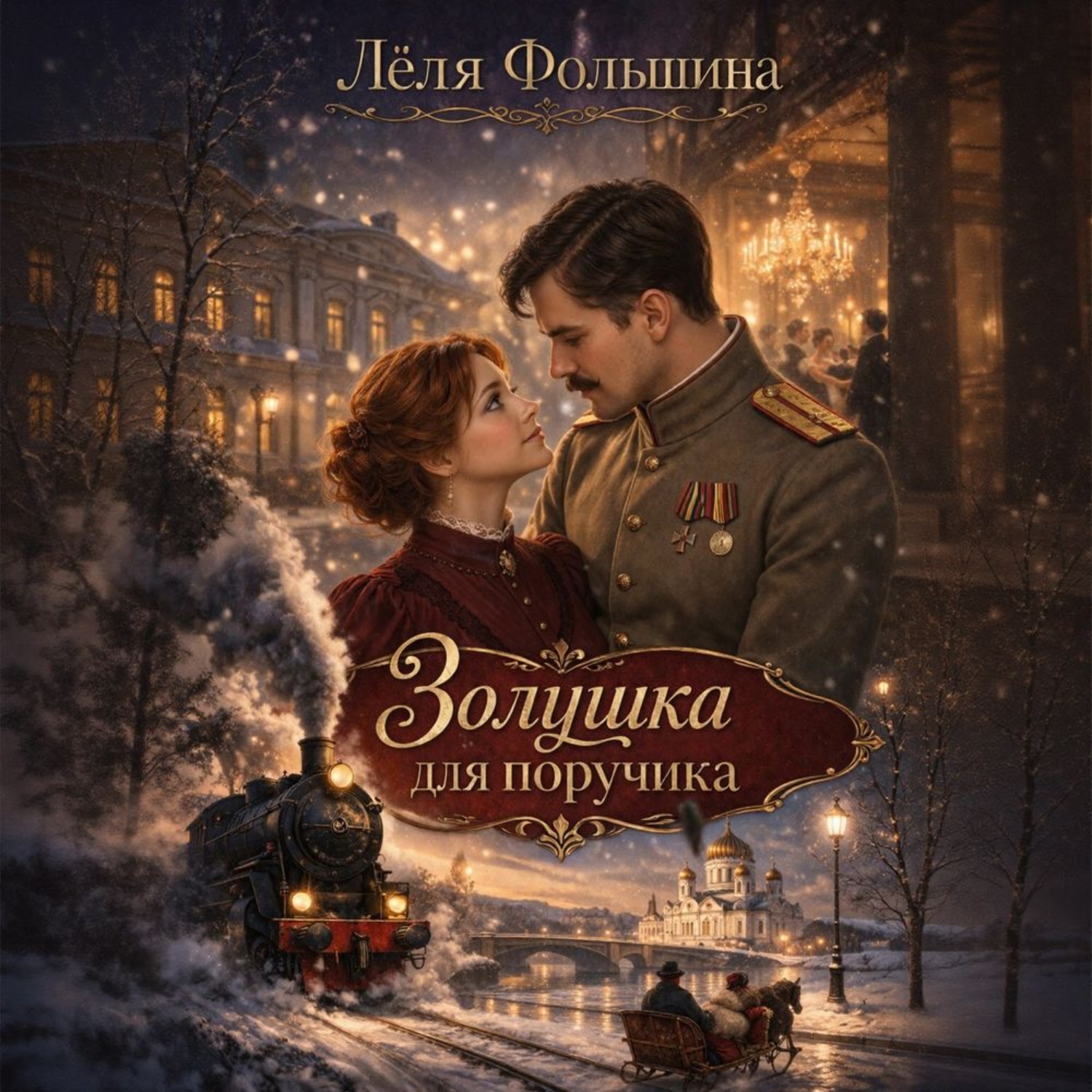 Обложка книги «Золушка для поручика»