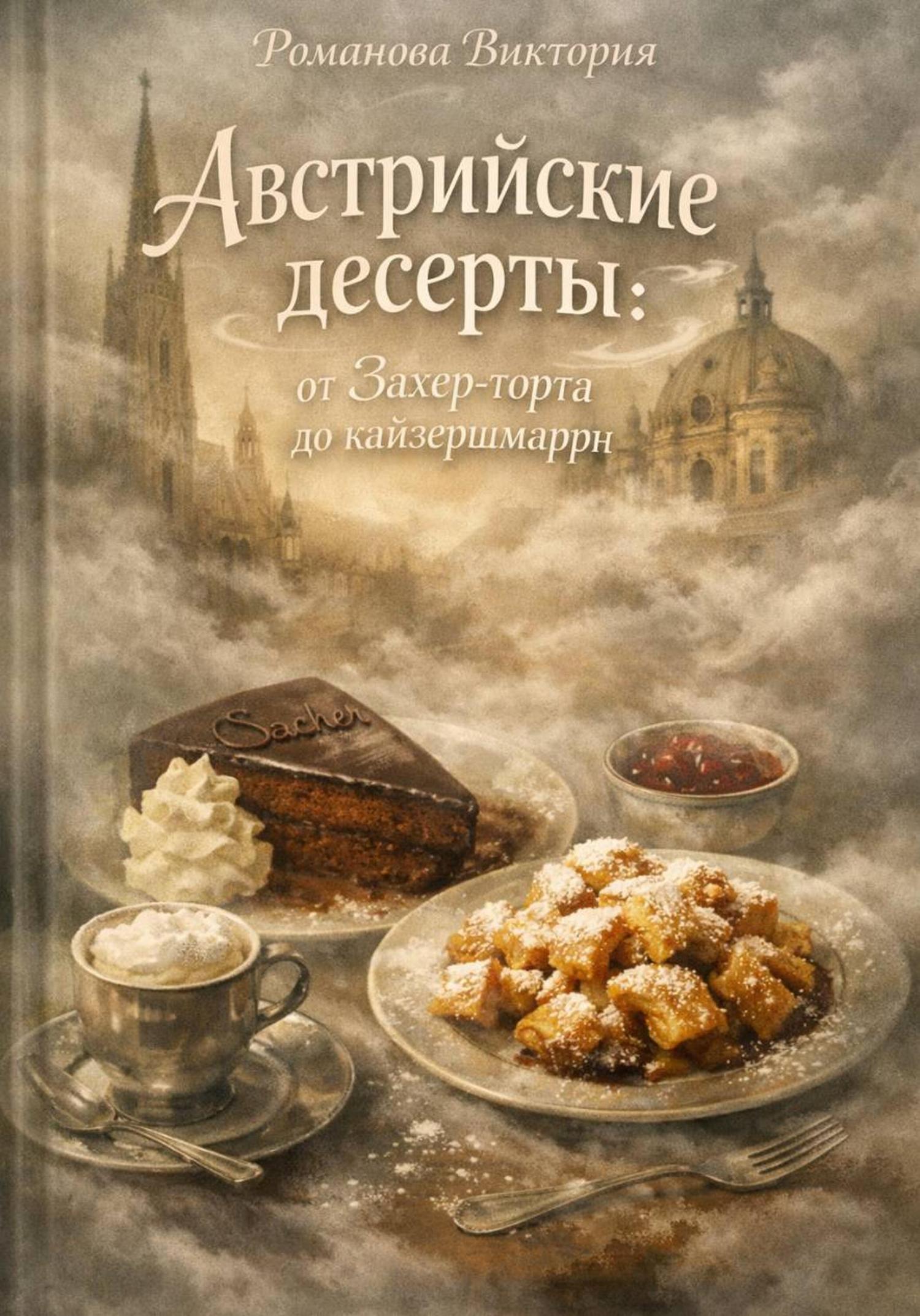Обложка книги «Австрийские десерты: от захер-торта до кайзершмаррн»