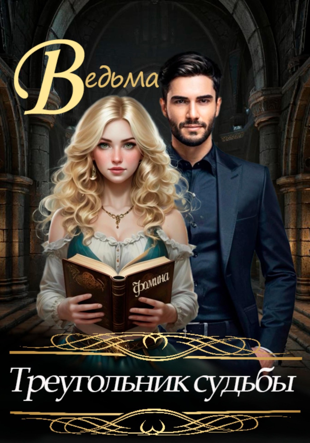 Обложка книги «Ведьма. Треугольник судьбы»