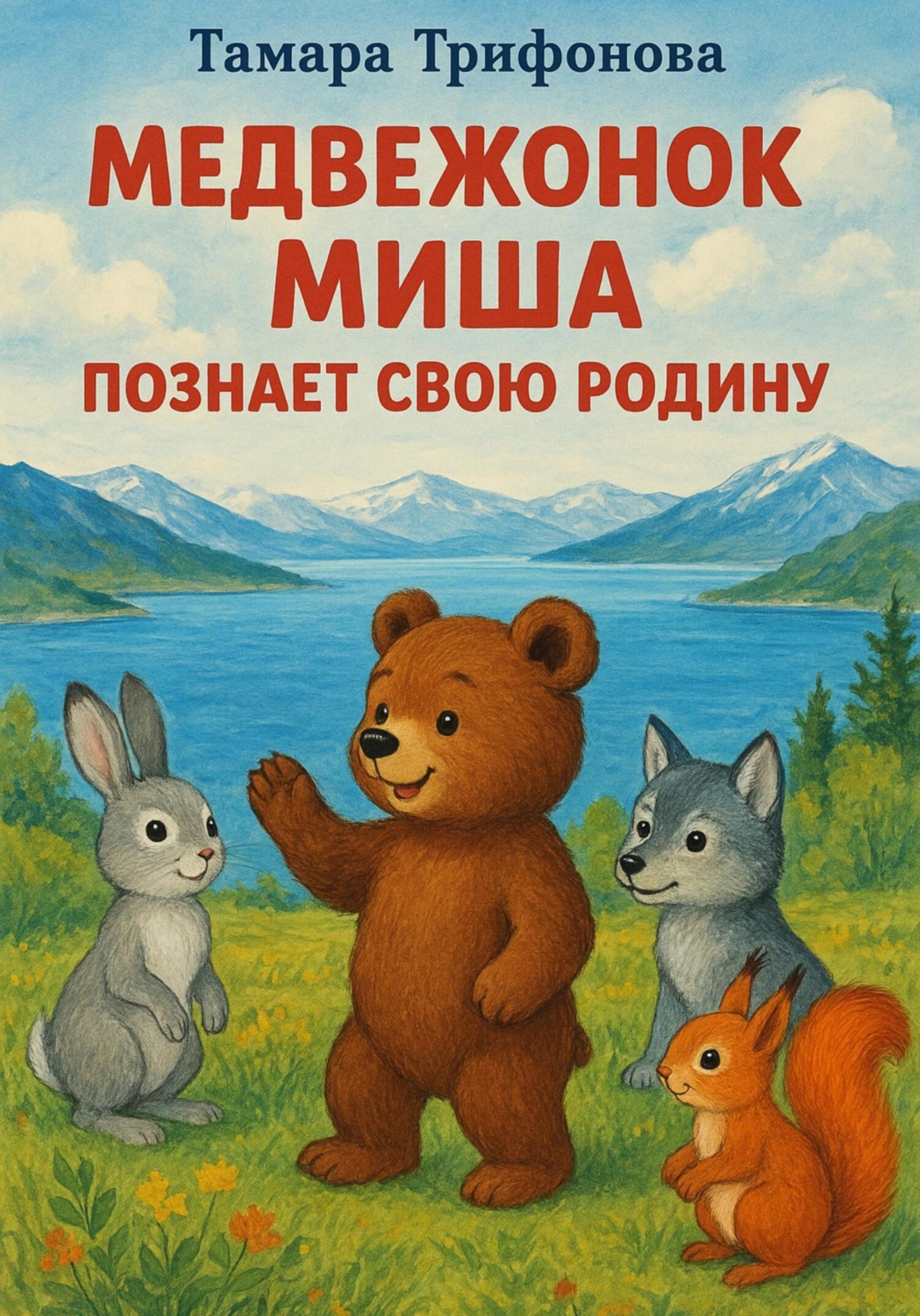 Обложка книги «Медвежонок Миша познаёт свою Родину»