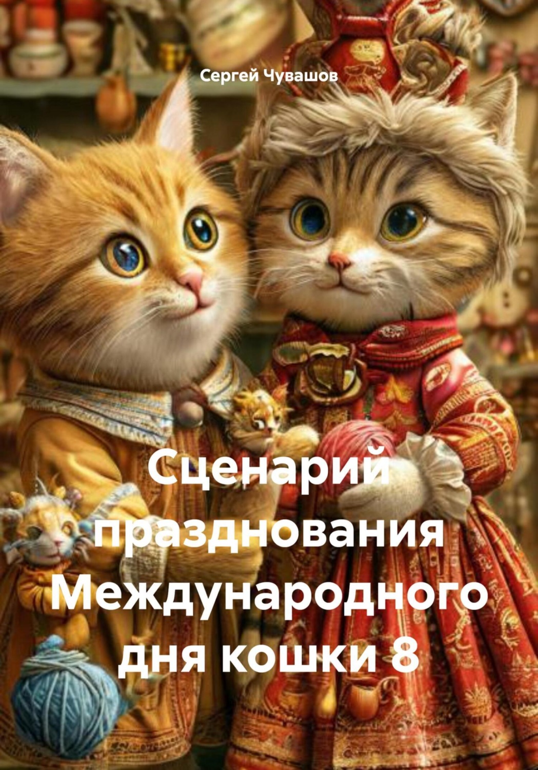 Обложка книги «Сценарий празднования Международного дня кошки 8»
