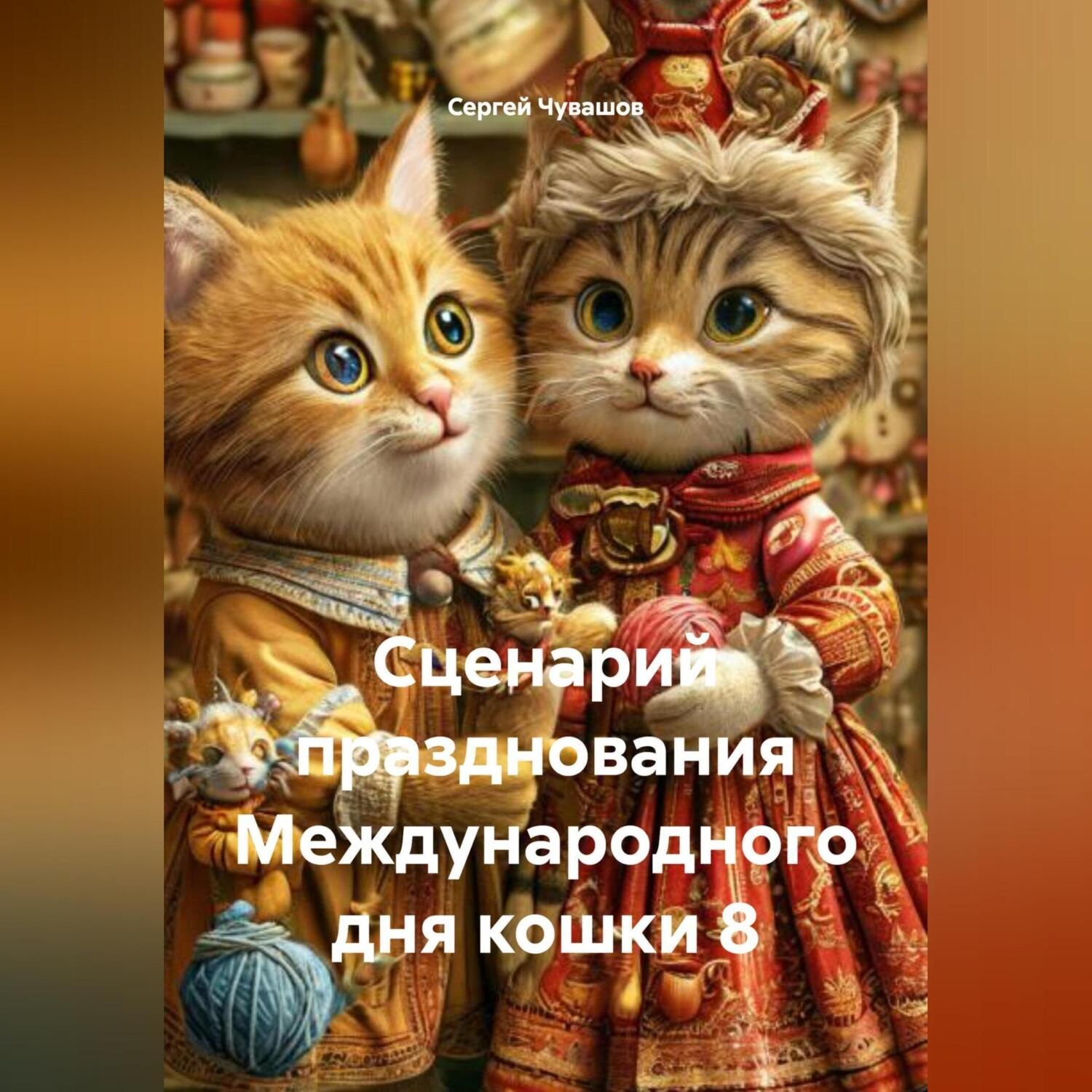 Обложка книги «Сценарий празднования Международного дня кошки 8»