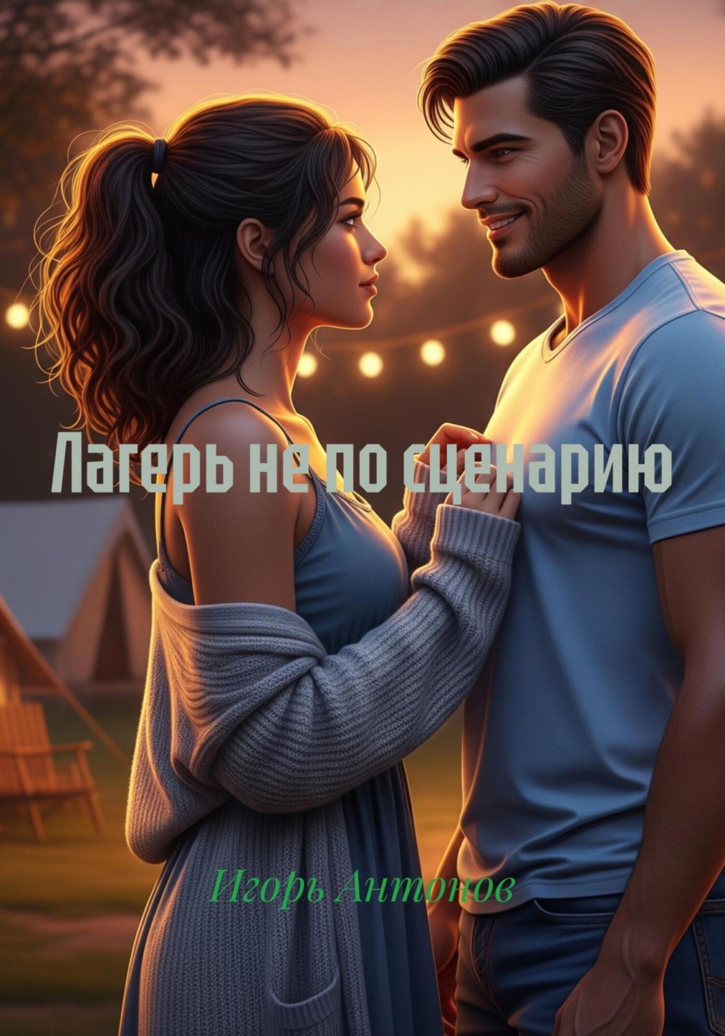 Обложка книги «Лагерь не по сценарию»