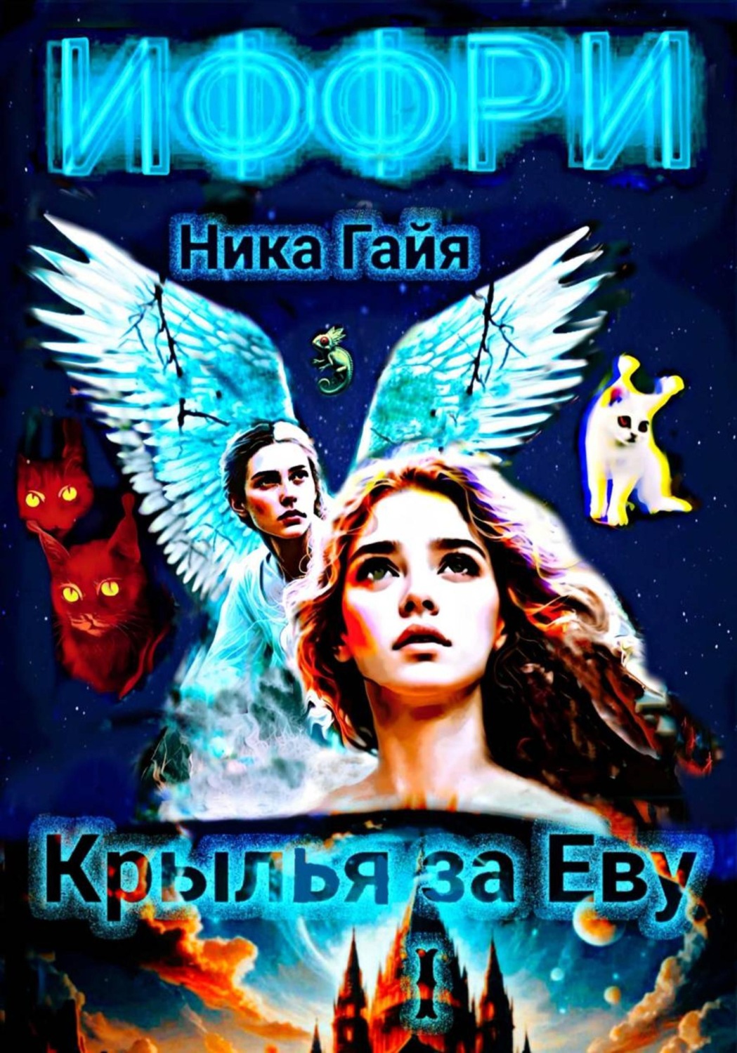 Обложка книги «Иффри. Книга 1. Крылья за Еву»