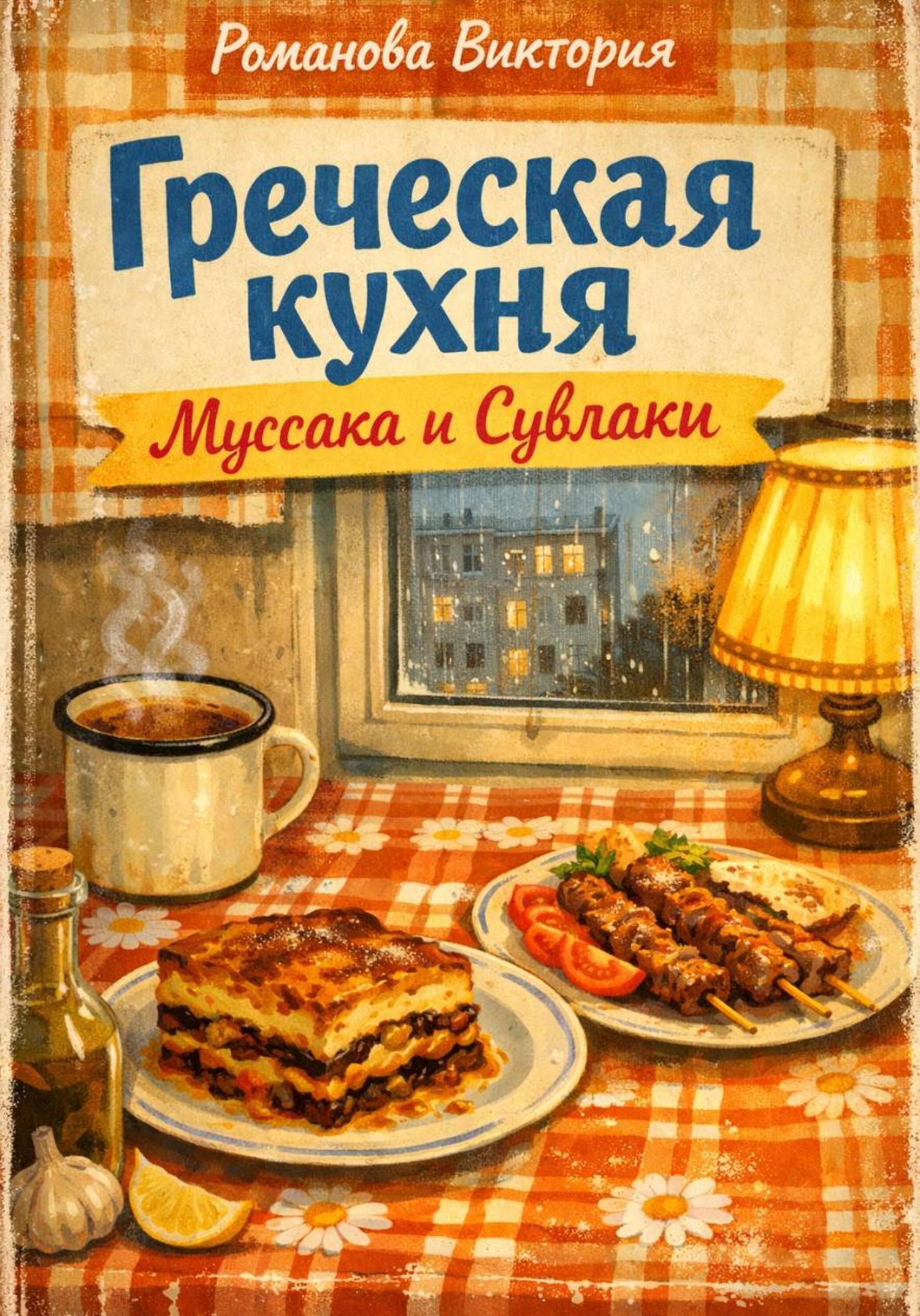 Обложка книги «Греческая кухня: муссака и сувлаки»