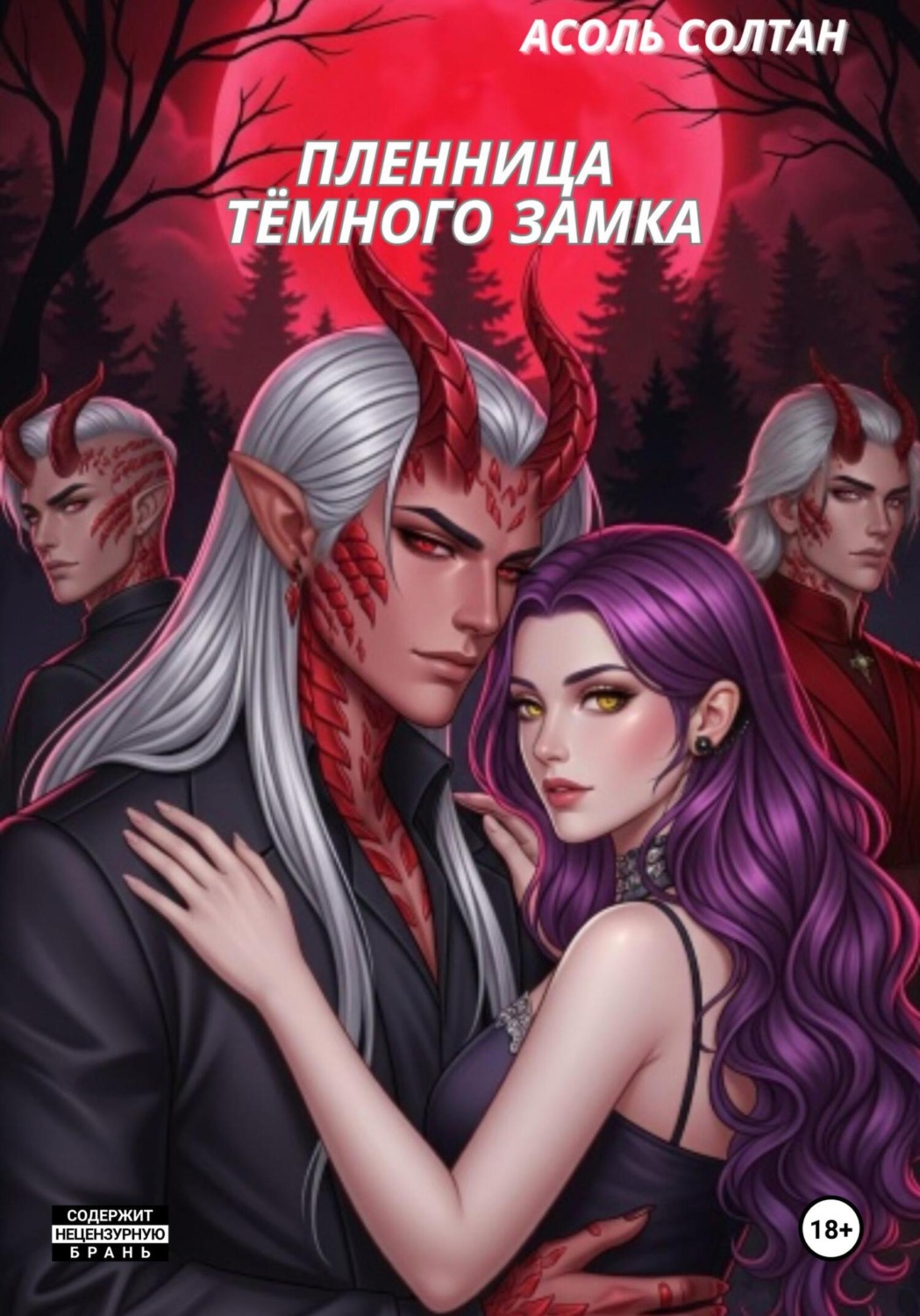 Обложка книги «Пленница тёмного замка»