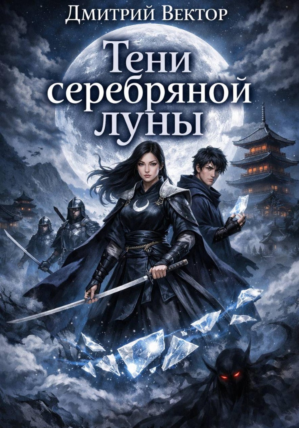 Обложка книги «Тени серебряной луны»