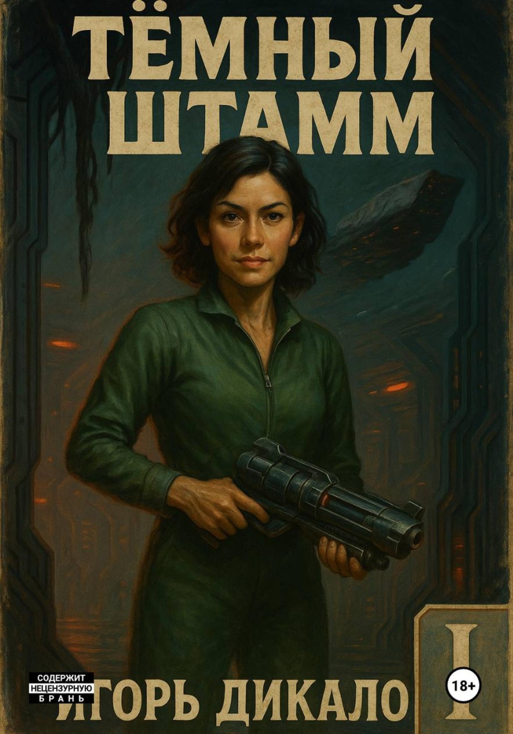 Обложка книги «Тёмный Штамм»